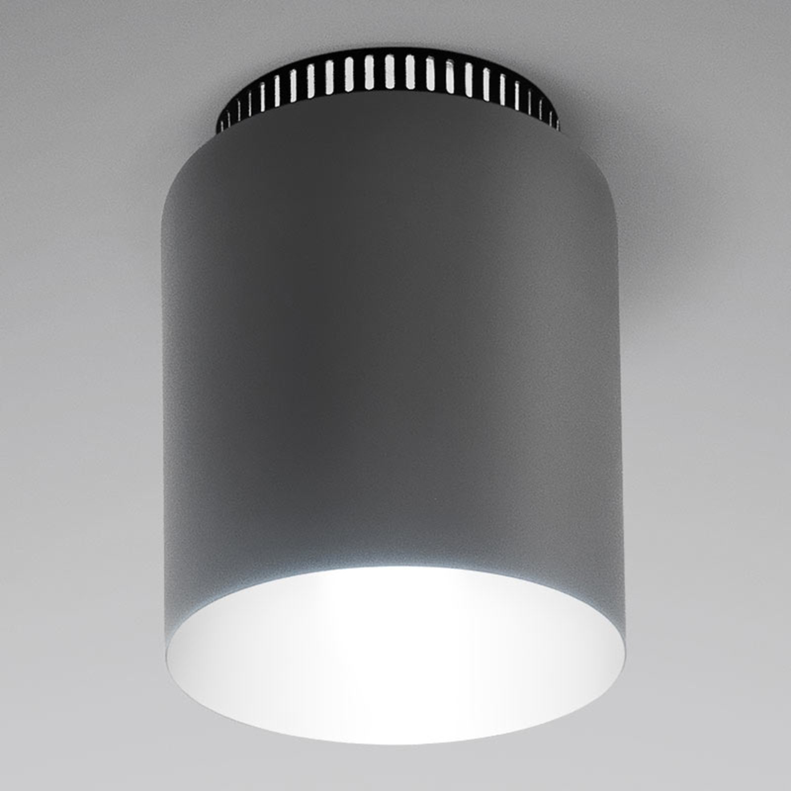 Designtaklampa Aspen C17A LED grå