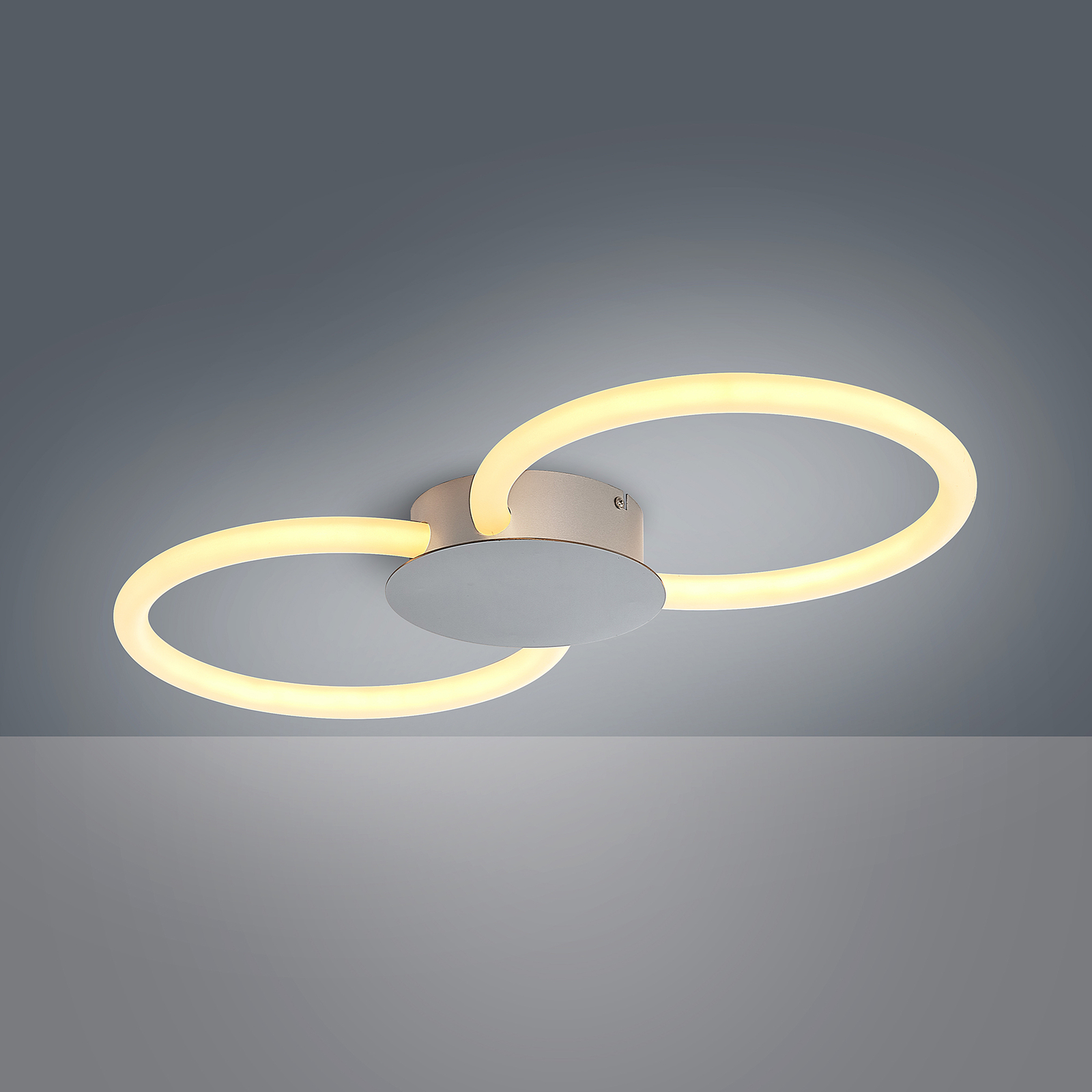 Lucande Clasa LED mennyezeti lámpa, két izzós