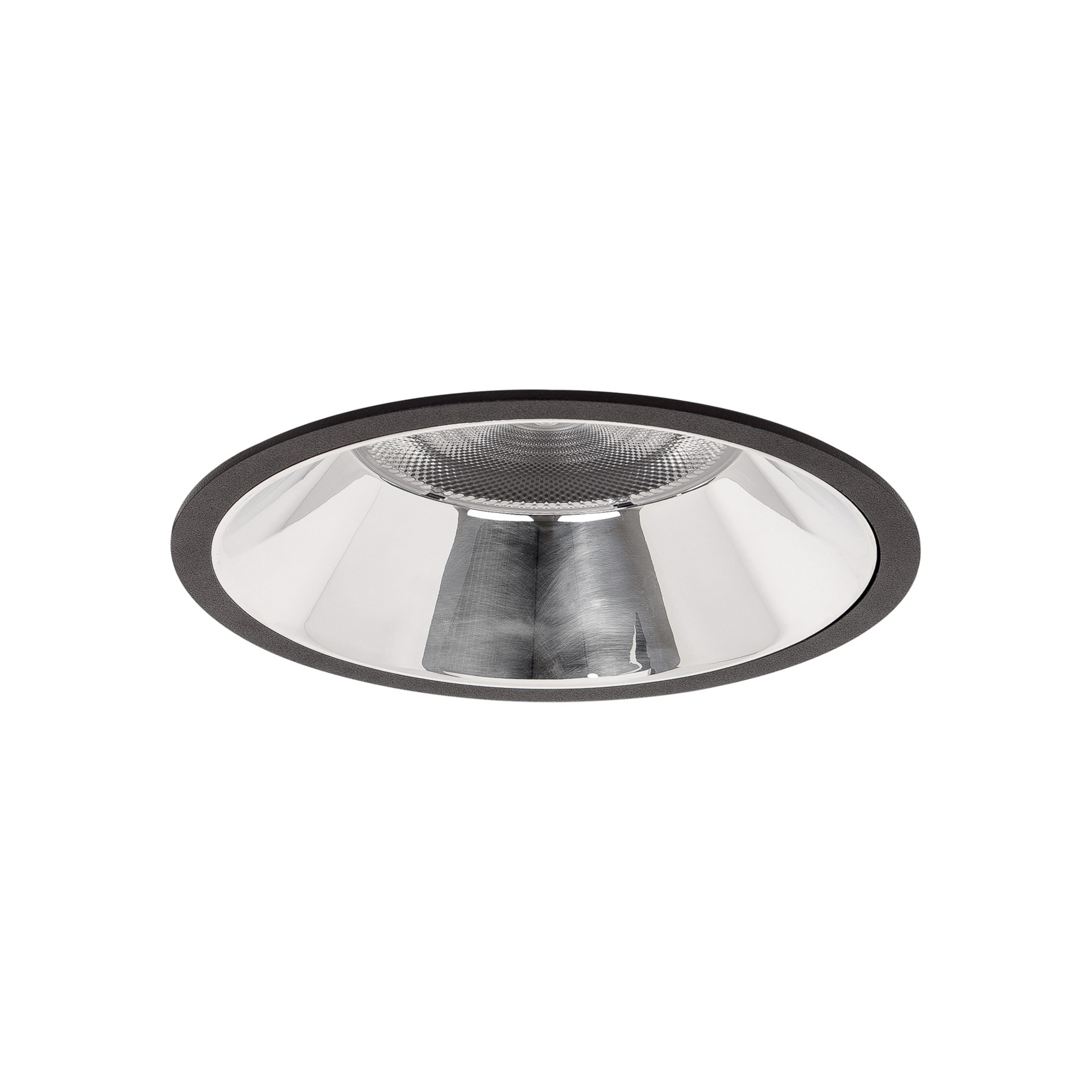 BRUMBERG Apollo Maxi, réflecteur lisse, rond, 4.000K, noir