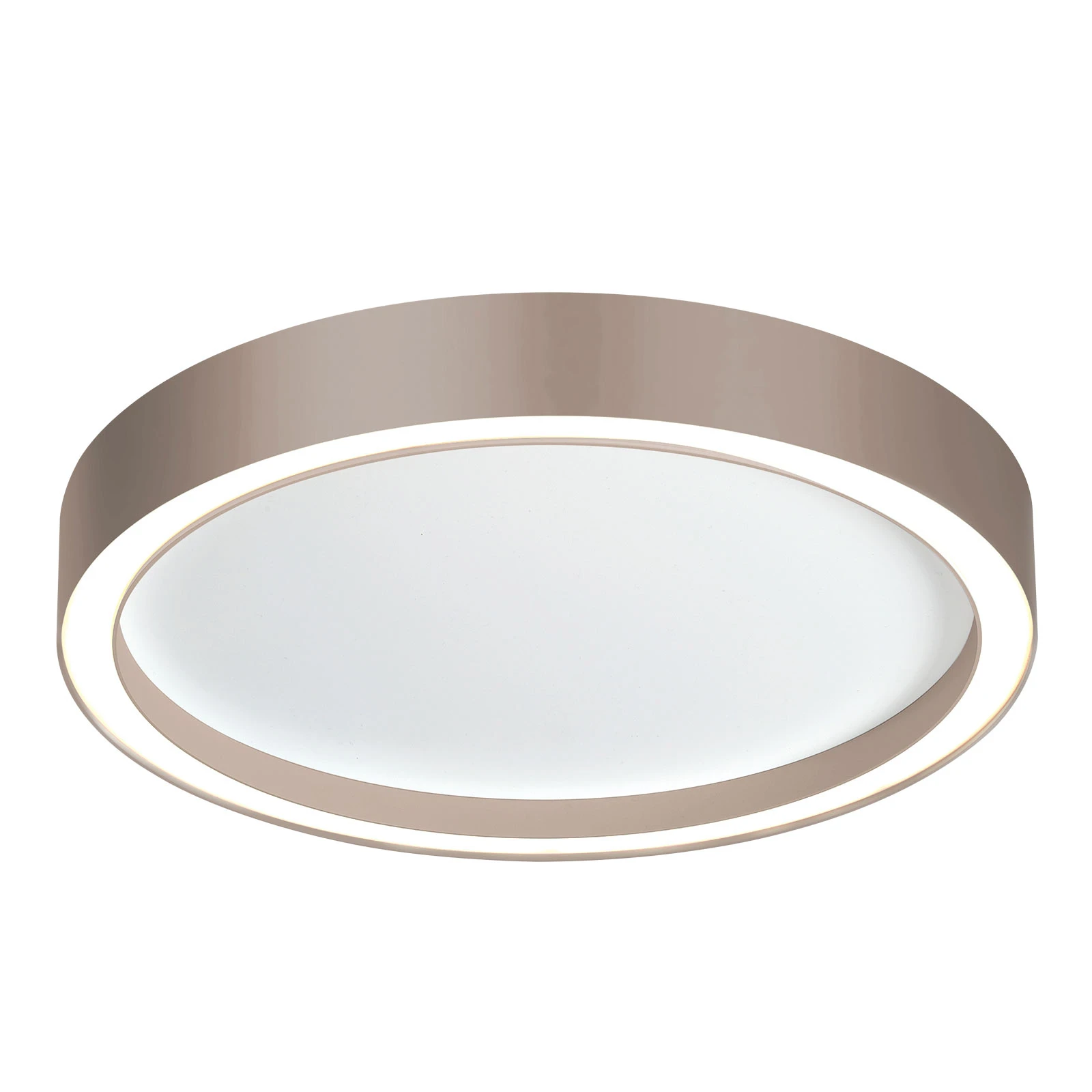 Bopp Aura LED φωτιστικό οροφής Ø 40cm λευκό/ταγρέ