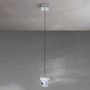 Fabbian Tripla LED-hänglampa kristall