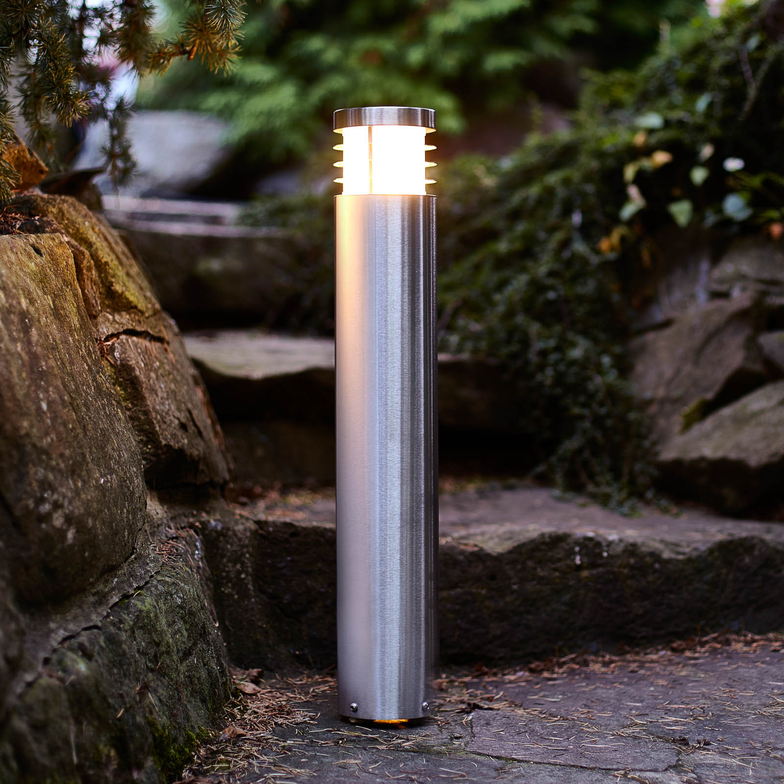 Aruba path light made of V4A stainless steel