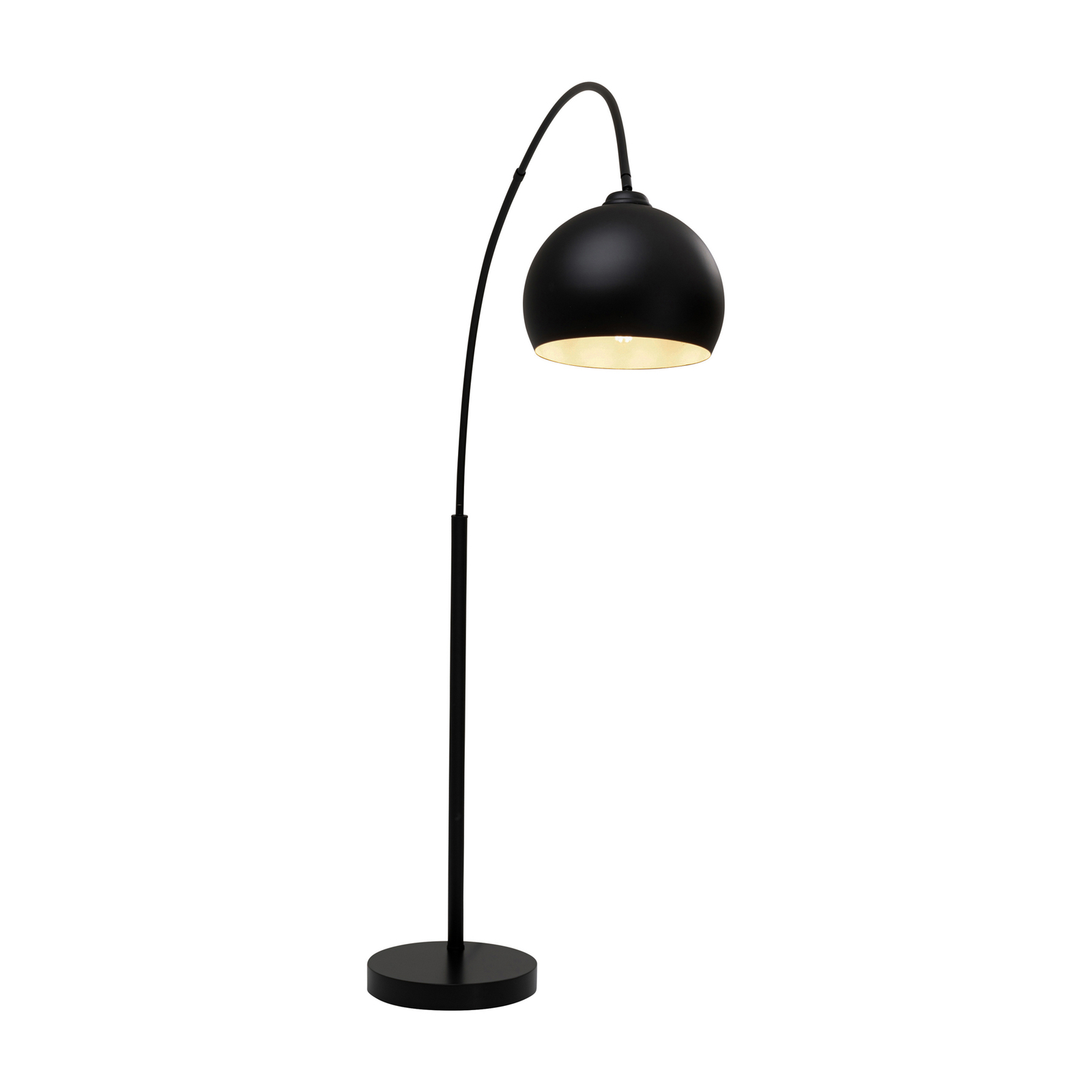KARE Lounge Small Deal Eco lampa łukowa, czarna