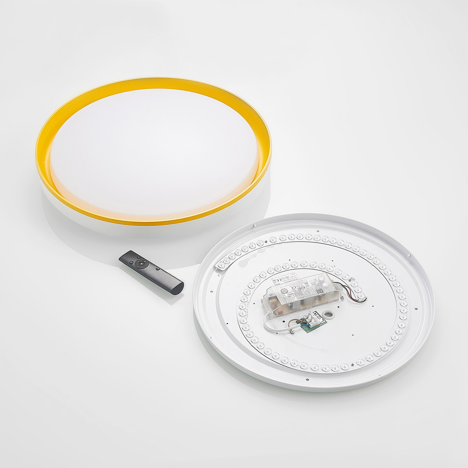 Lindby Divora LED-Deckenlampe CCT Ø 50,5 cm