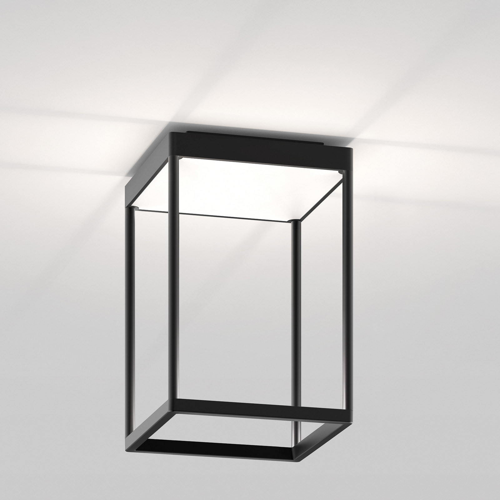 serien.lighting Reflex 2 S 300 negru/alb mat