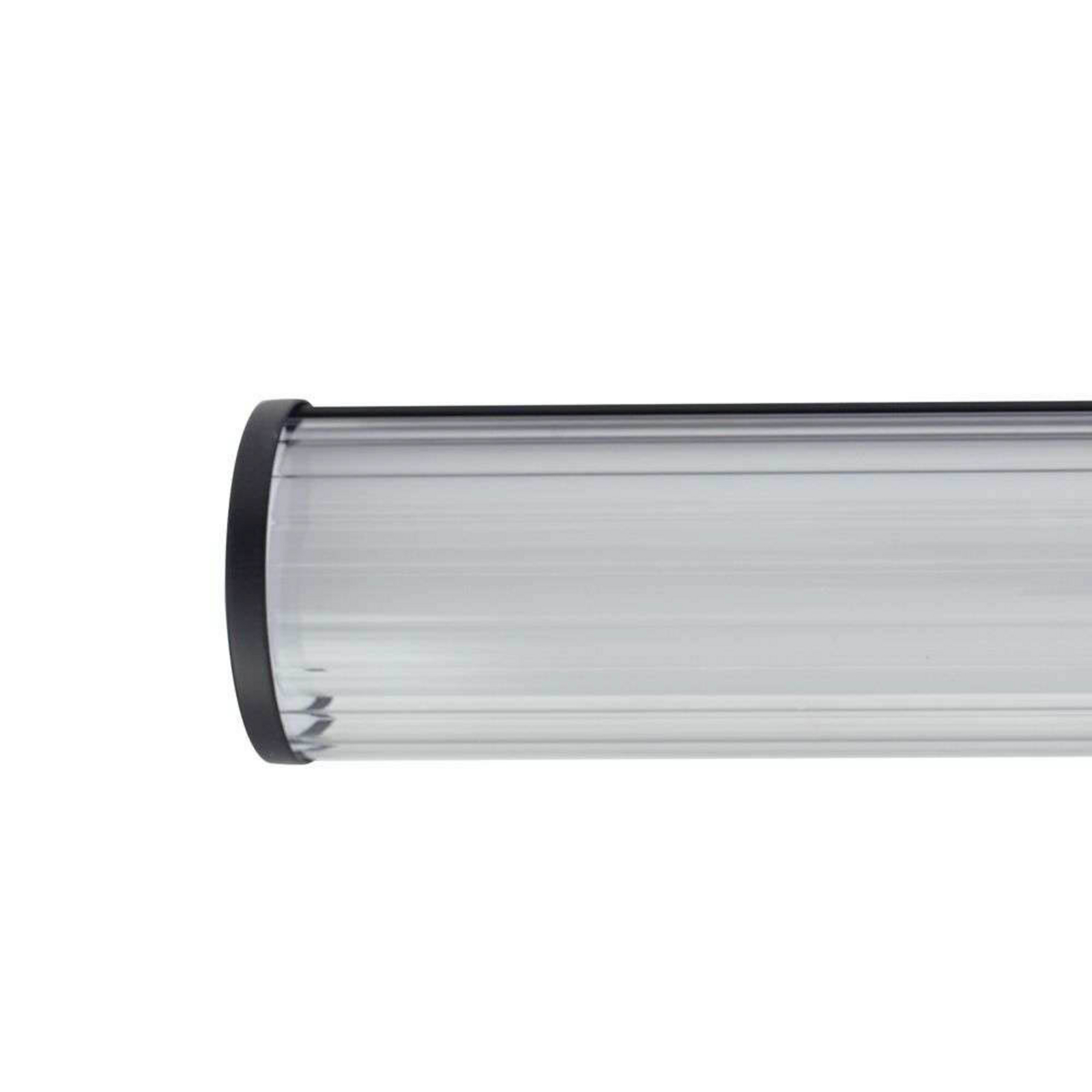 Kirka LED Aplique de Pared CCT IP44 Negro/Blanco - Lindby