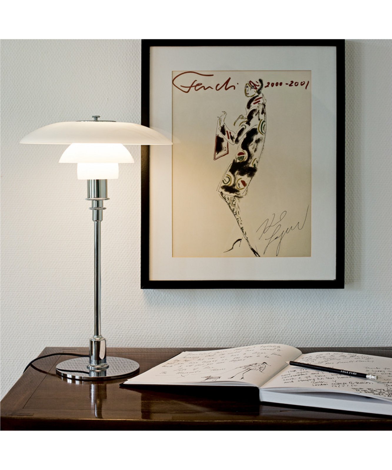 PH 3/2 Table Lamp High-Gloss Chrome-Plated - Louis Poulsen