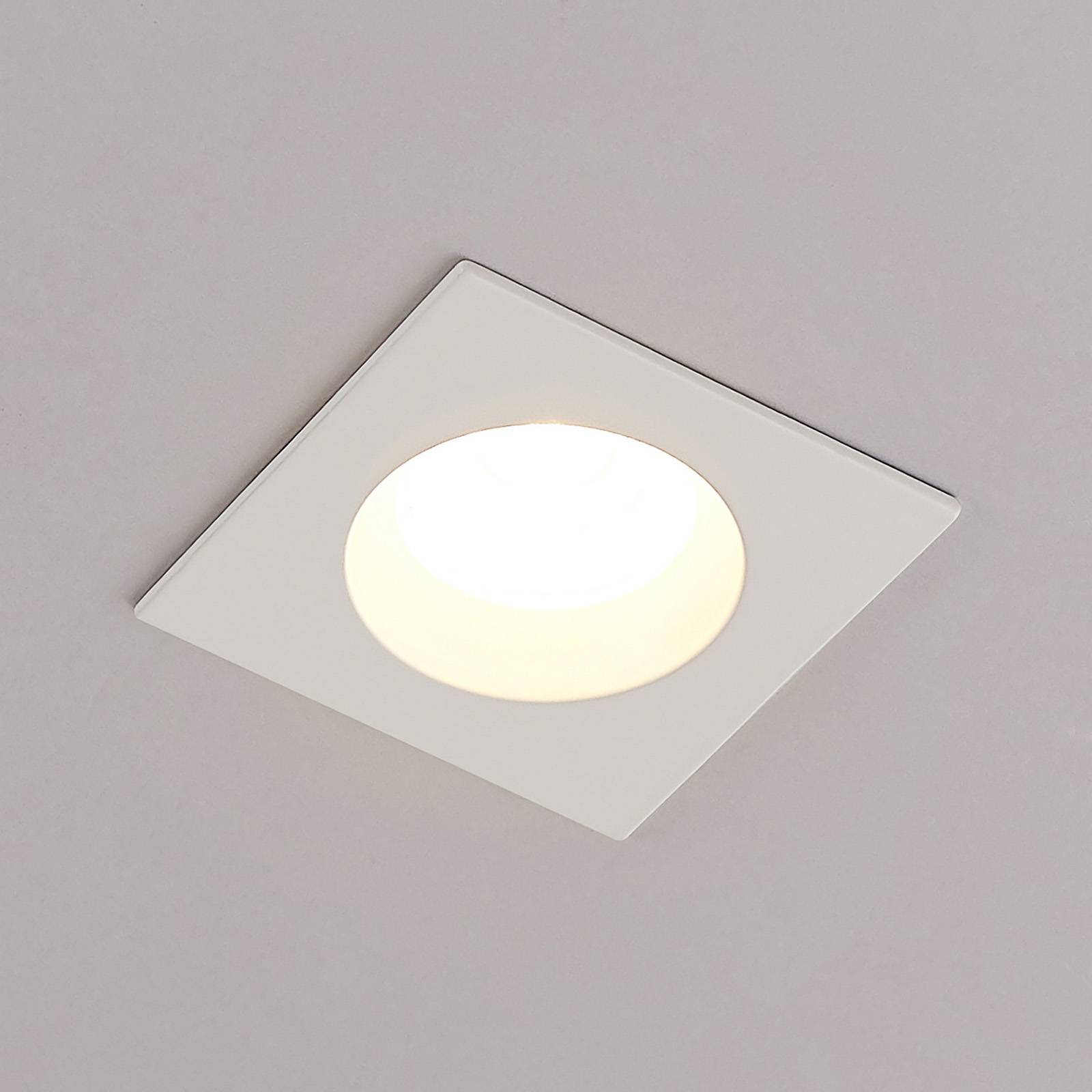 Arcchio Urdin LED recessed spotlight angular 6.4 W