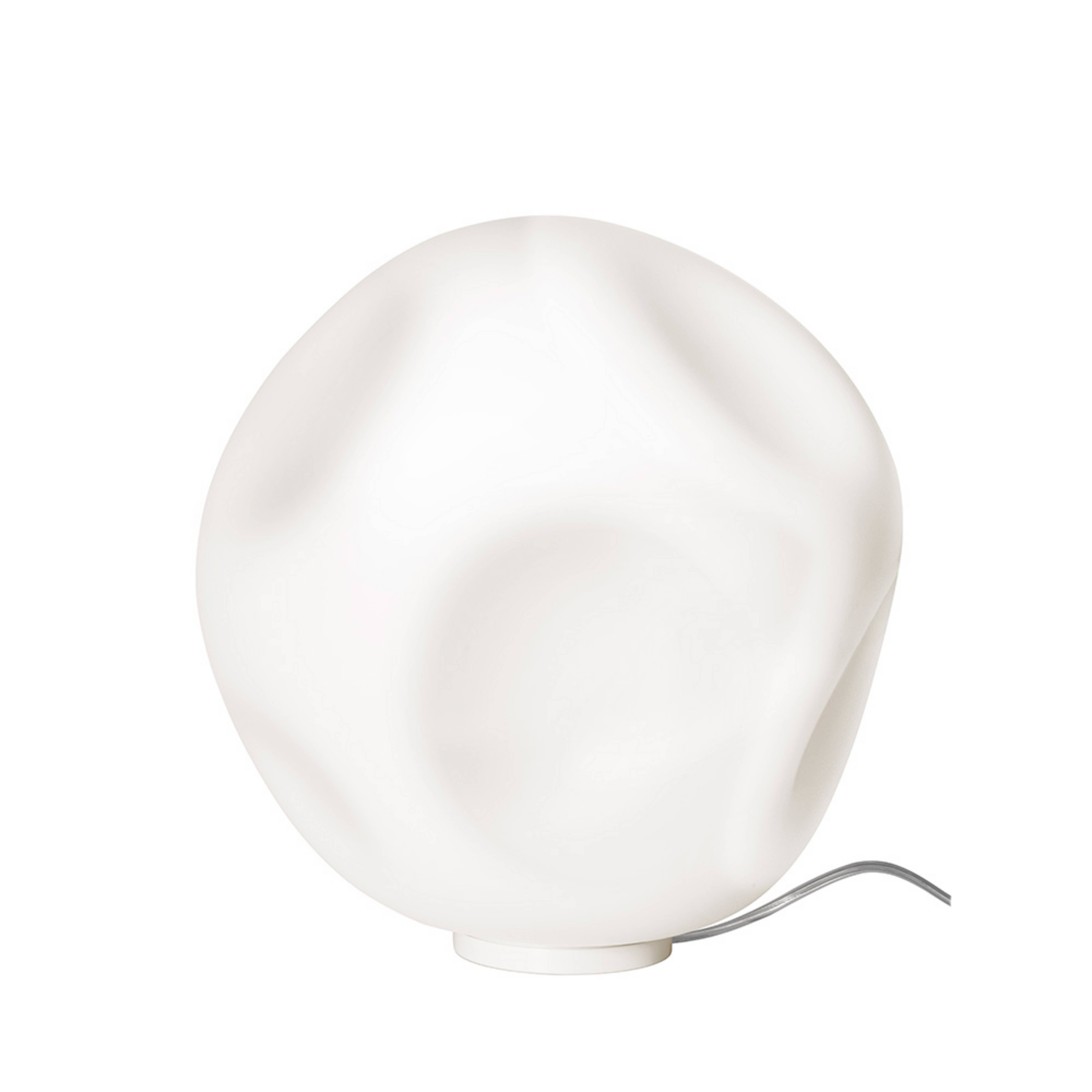 Hoba Grande Lámpara de Sobremesa Dim. Blanco - Foscarini