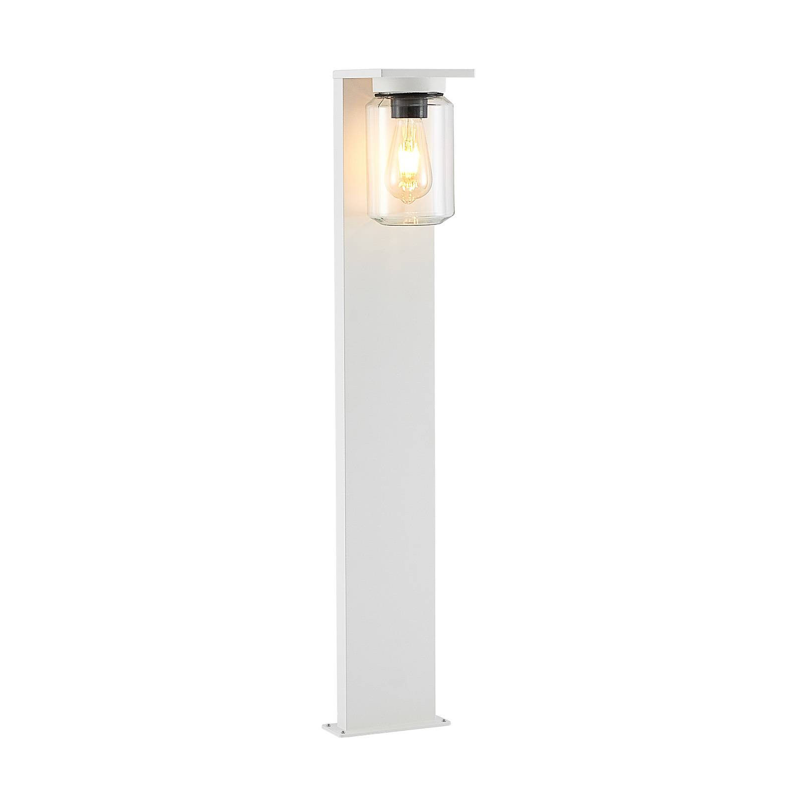 Lucande Semka borne lumineuse 90 cm blanche