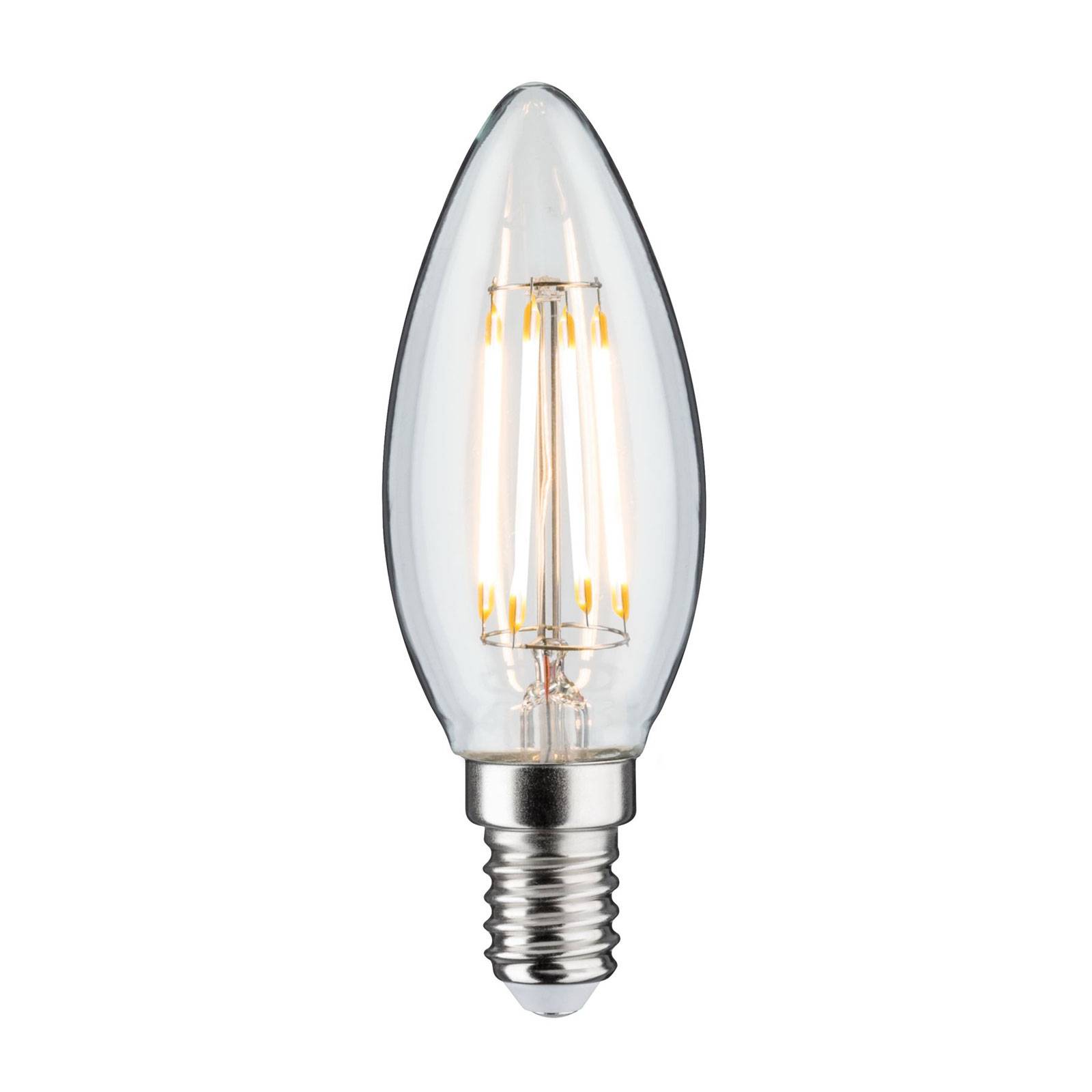 Paulmann LED-kronljuslampa E14 4,8W filament 2 700 K dimbar