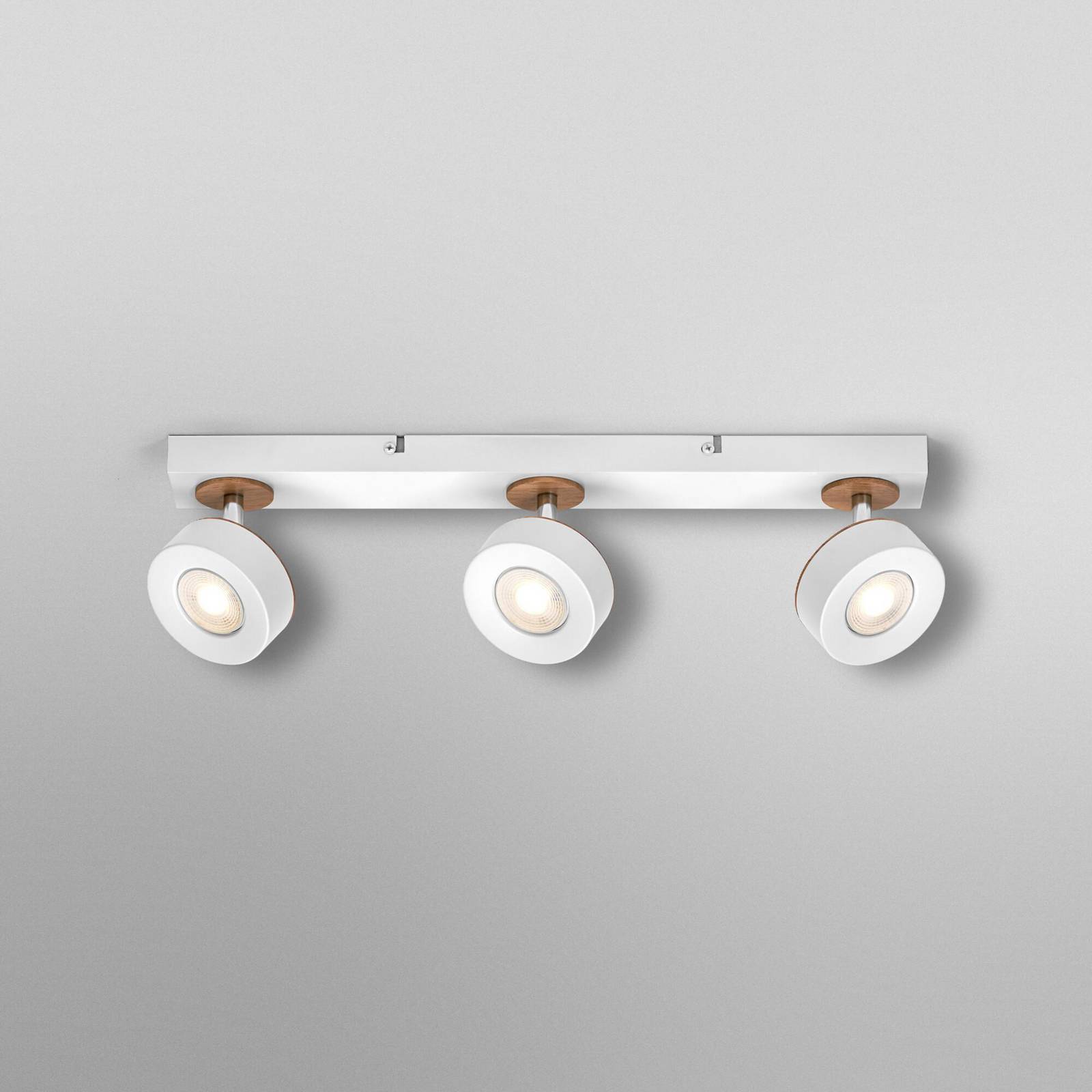 Reflektor sufitowy LED OSRAM PLUTO, biały, 3 punkty świetlne, metal, 3000 K
