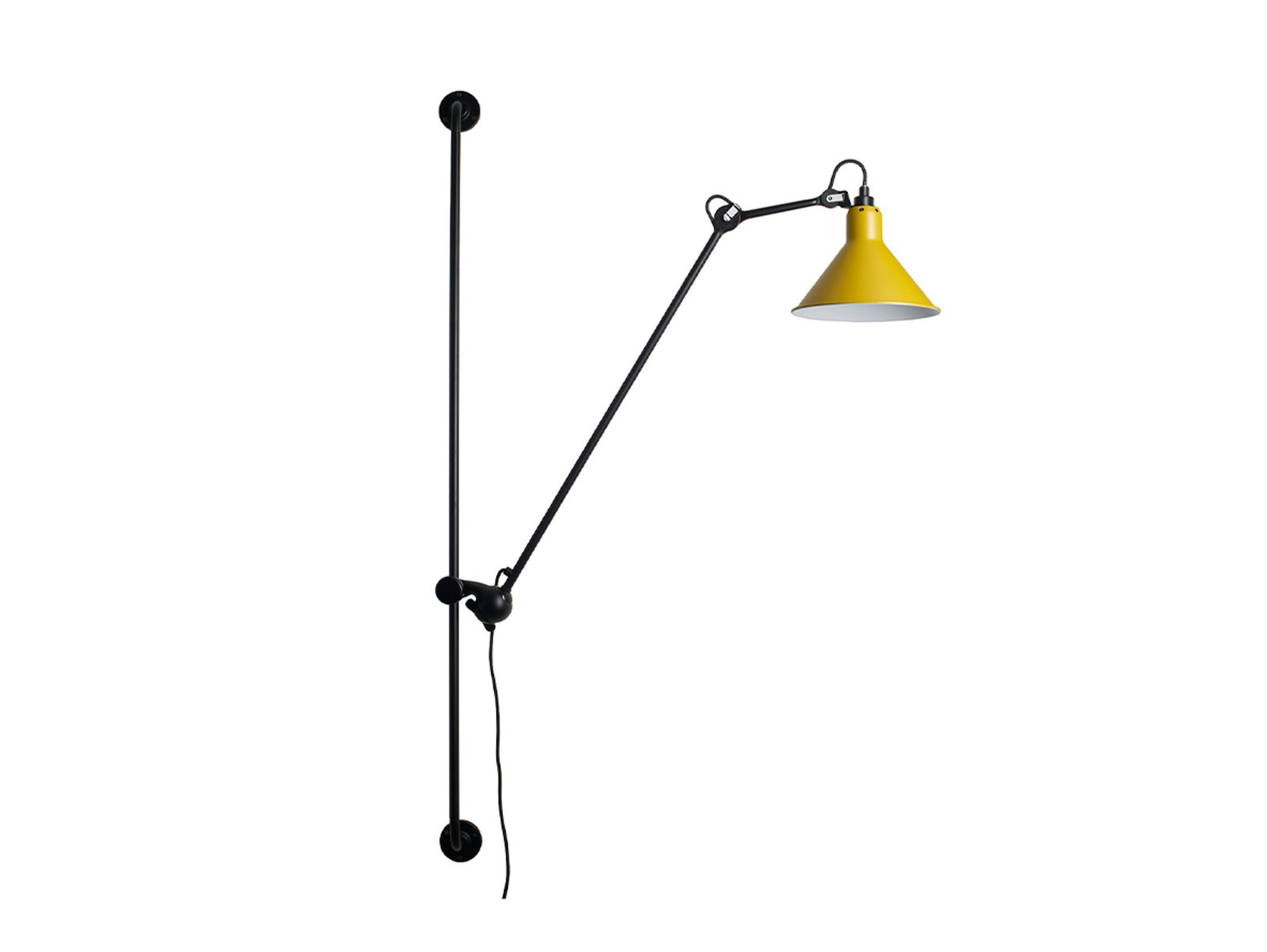 214 Nástěnné Svítidlo Conic Yellow - Lampe Gras