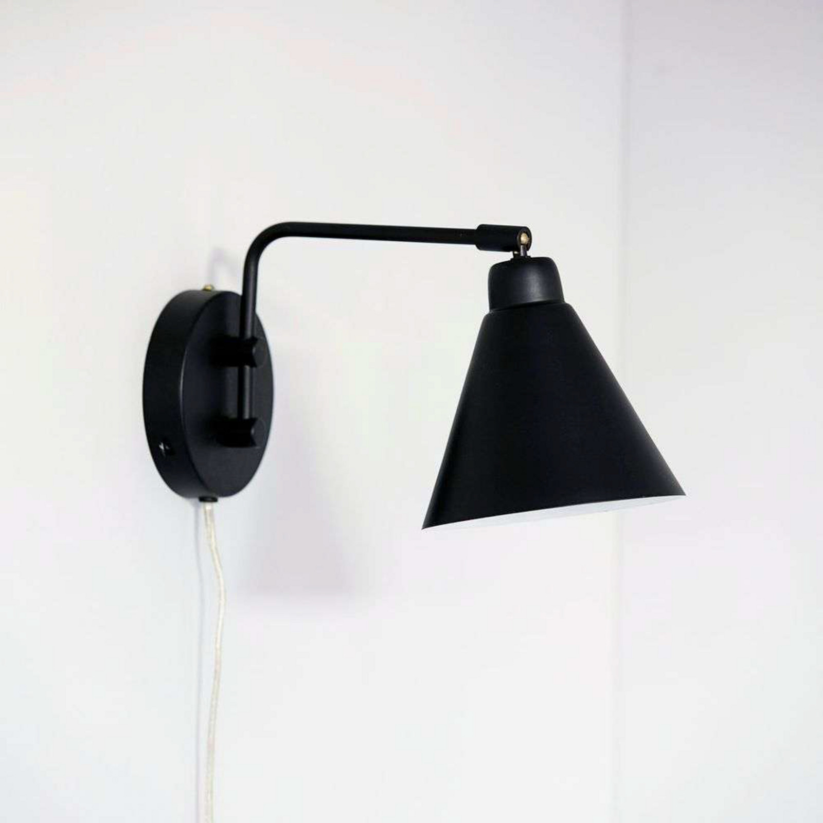 Game Wandleuchten 20cm Schwarz House Doctor - Wohnzimmer - Metall