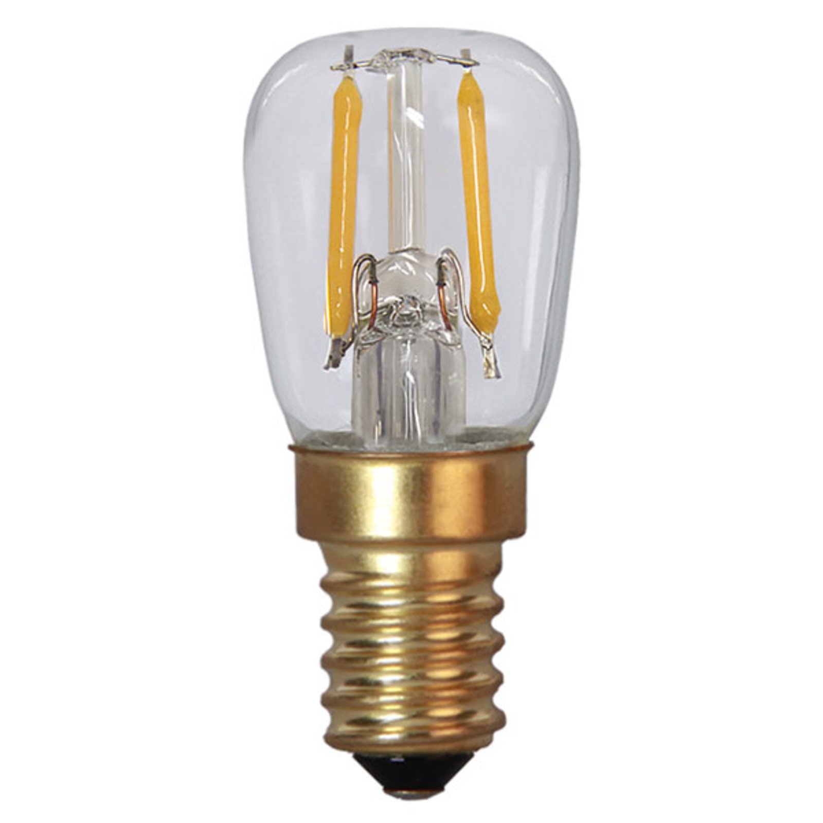 LED lámpa E14 1,4W Soft Glow 2100K átlátszó dimm.