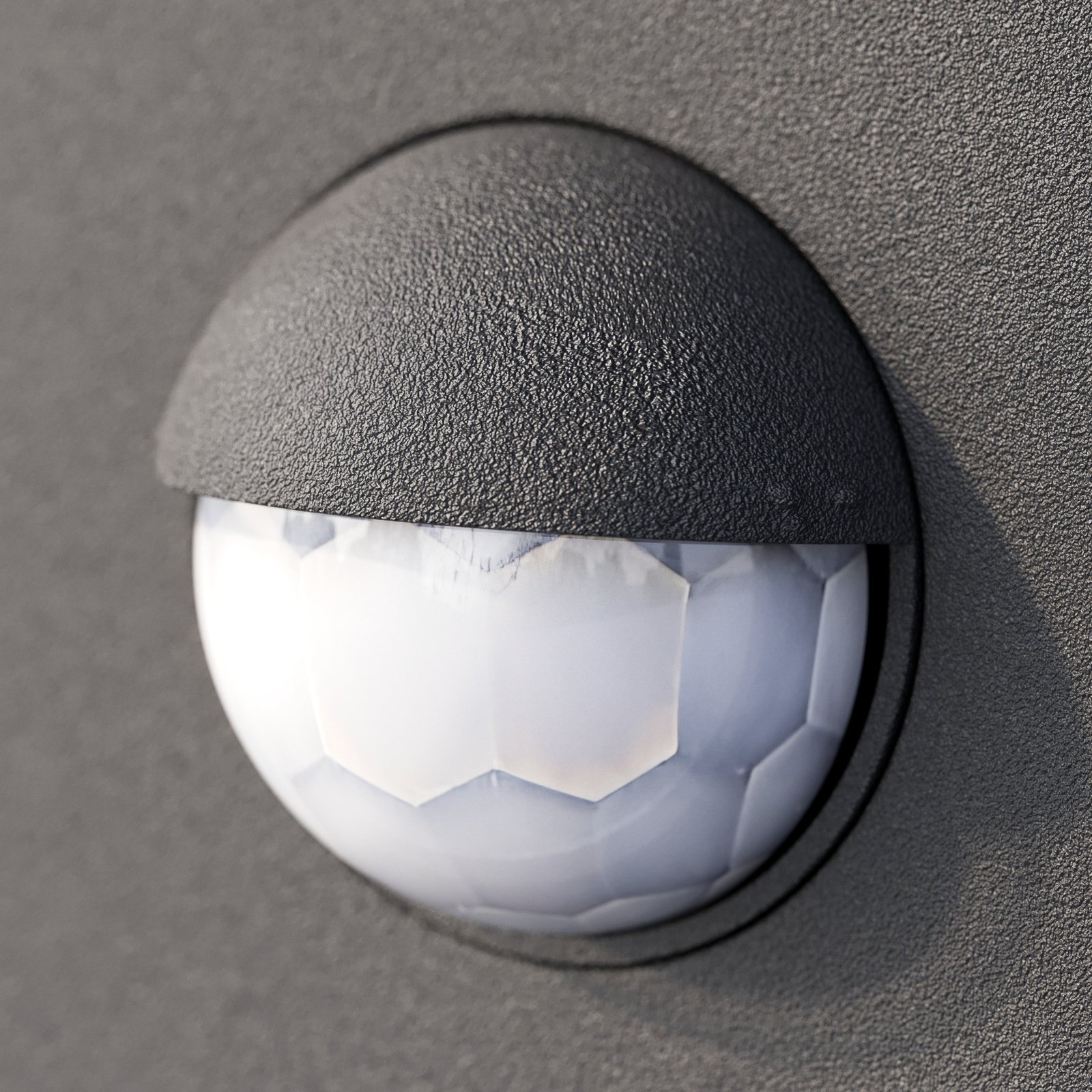 Nevio Outdoor Wall Lamp w/Sensor Graphite - Lucande