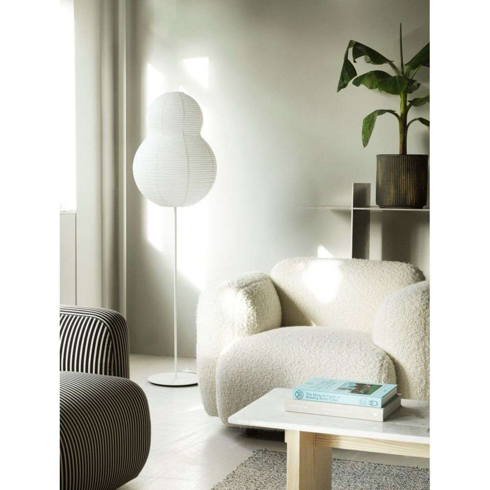 Puff Bubble Floor Lamp White - Normann Copenhagen