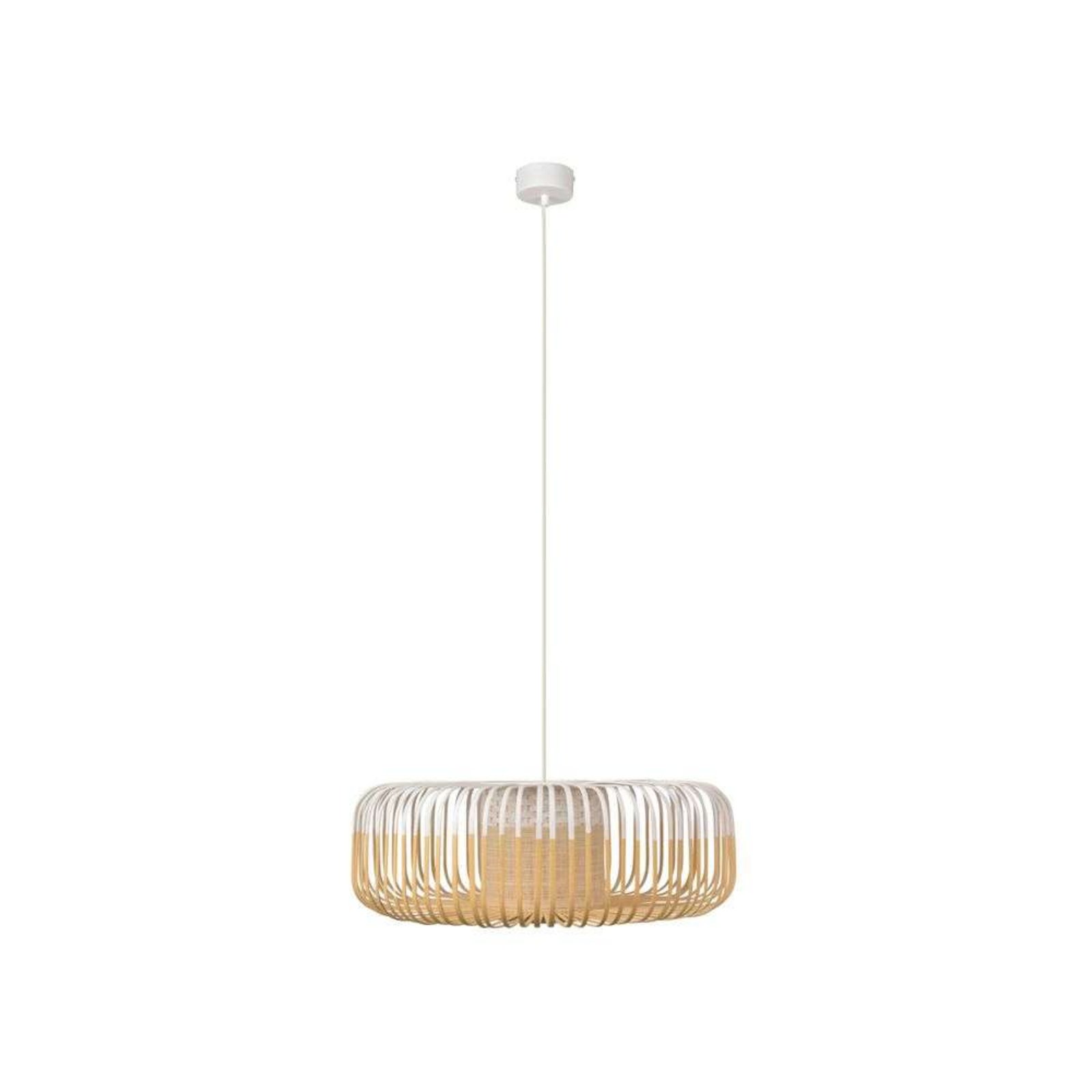 Bamboo Pendant XL White - Forestier