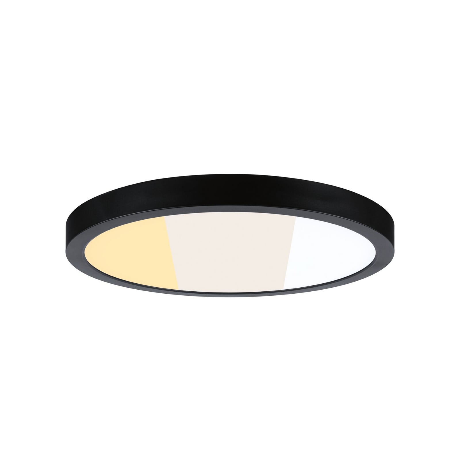 Plafoniera LED Paulmann Abia 2, Ø 40 cm, nera, CCT Plafoniera LED Paulmann Abia 2, Ø 40 cm, nera, CCT