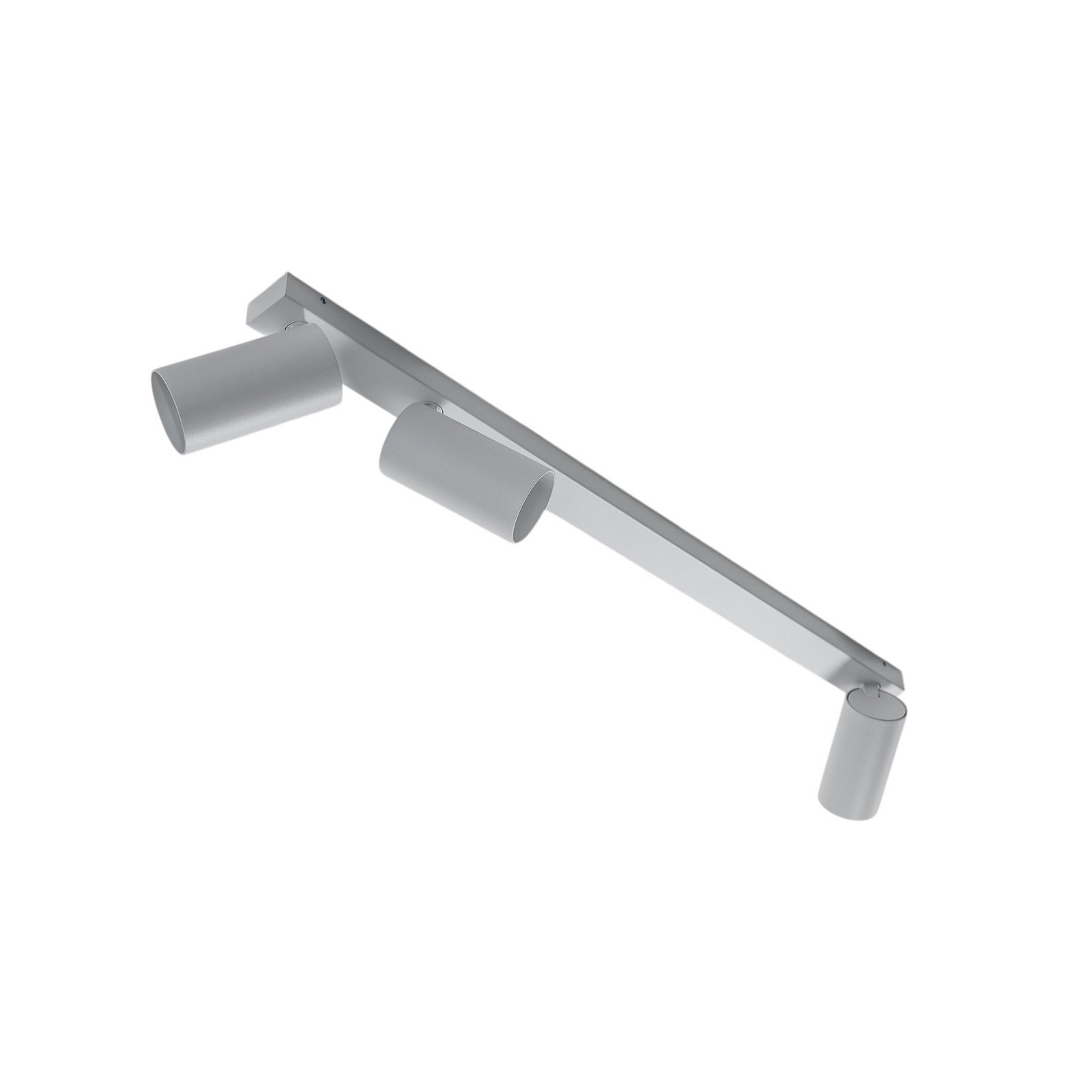 Faretto da soffitto Mono III, a 3 luci, bianco, lunghezza 84 cm, GU10