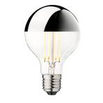 LED-es tükörvilágító lámpa Globe 80, ezüst, E27, 3,5 W, 2700 K