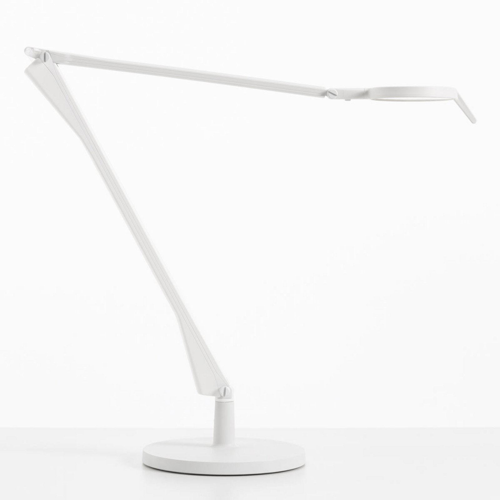 Kartell Aledin Tec lampă de masă LED alb - Camera de zi / sufragerie - design - Plastic