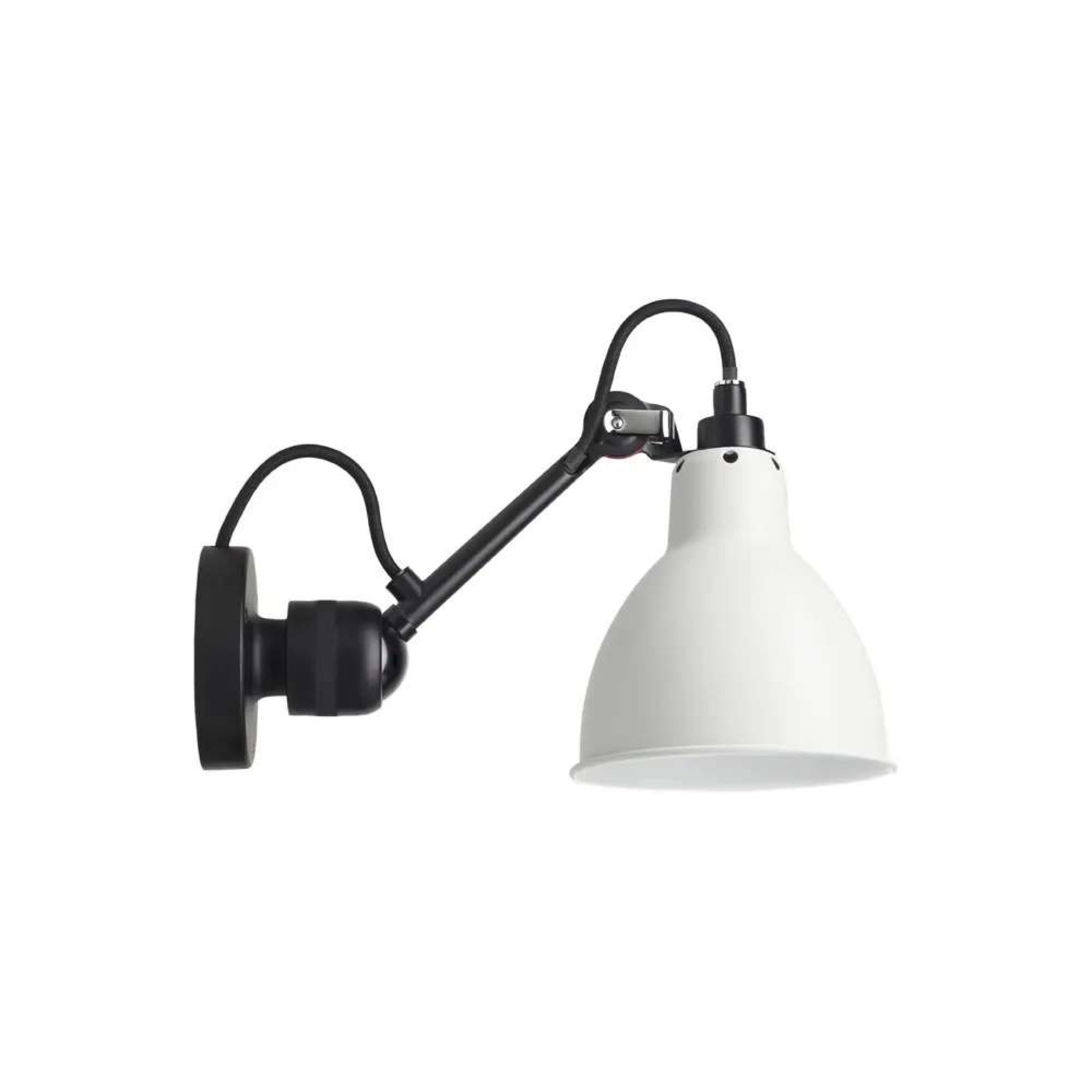 304 Vägglampa Svart/Vit - Lampe Gras