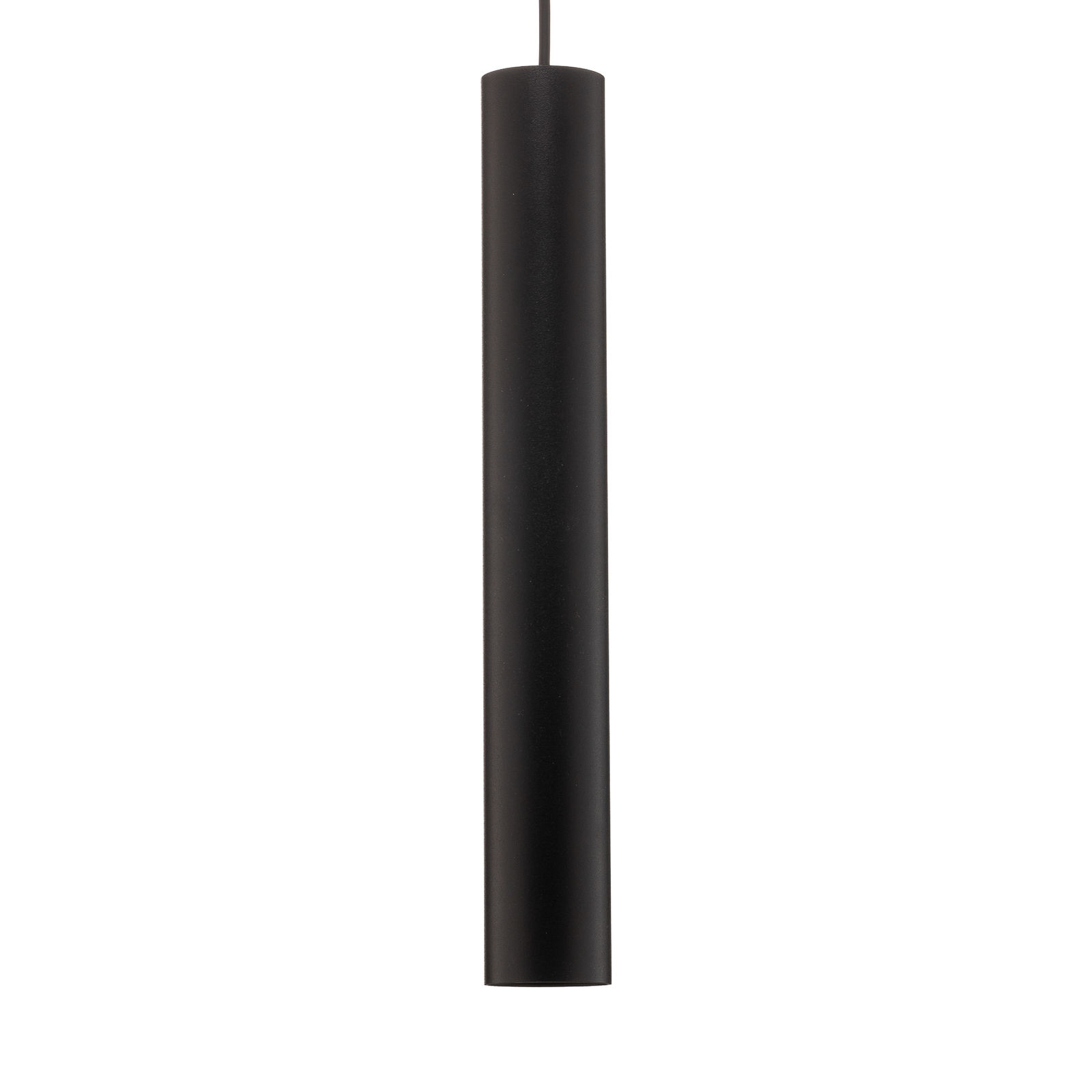 Lampa wisząca Eye, 1-punktowa, czarna, wysokość klosza 40 cm
