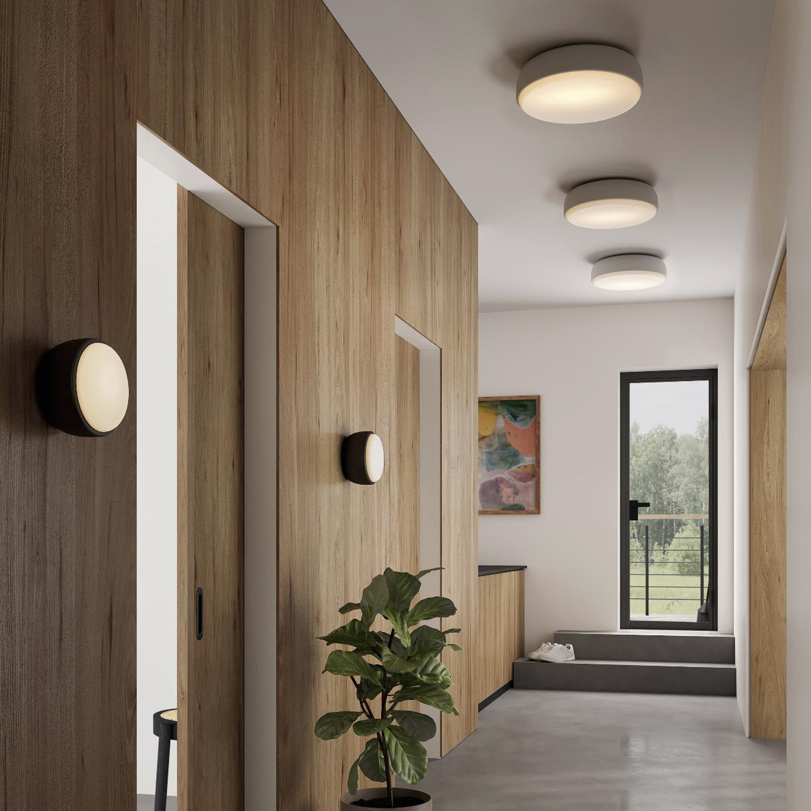 Over Me 30 Ceiling Lamp Dark Grey - Northern