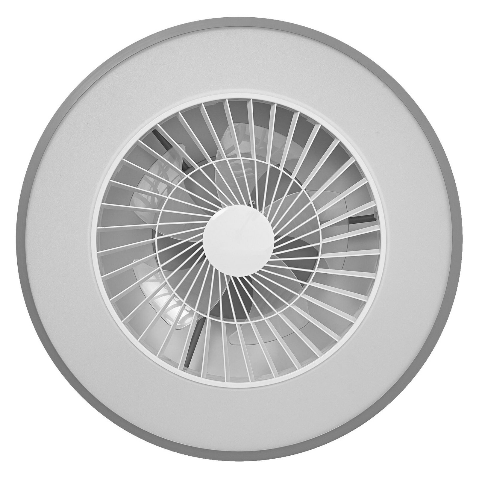 OSRAM SMART+ WiFi LED-Deckenventilator CYLINDER, grau, leise