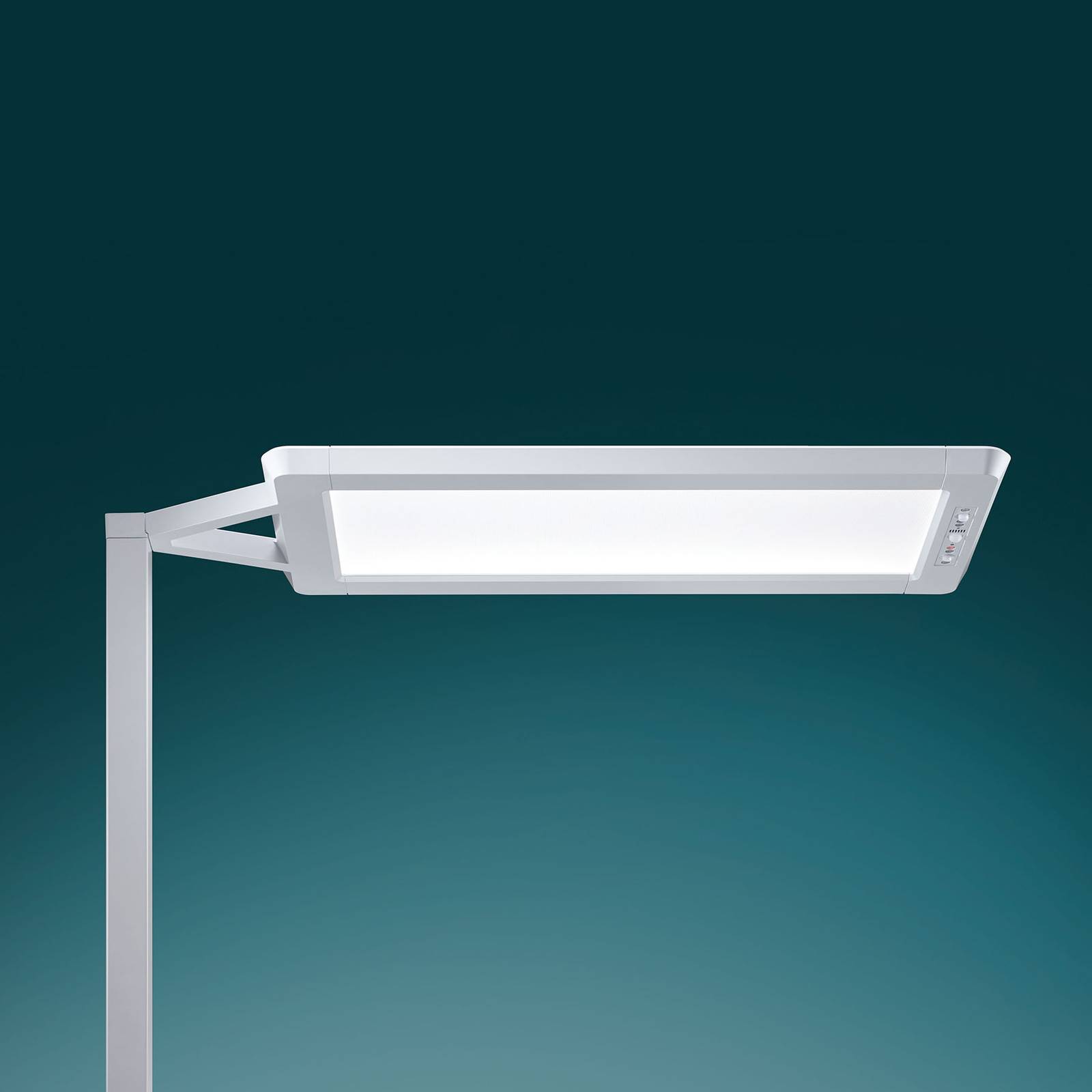 Lampa stojąca LED Yara.single CCT, BT, LTX srebrna