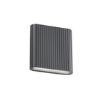 Raija LED buiten wandlamp, antraciet, 19 cm, CCT - Lucande