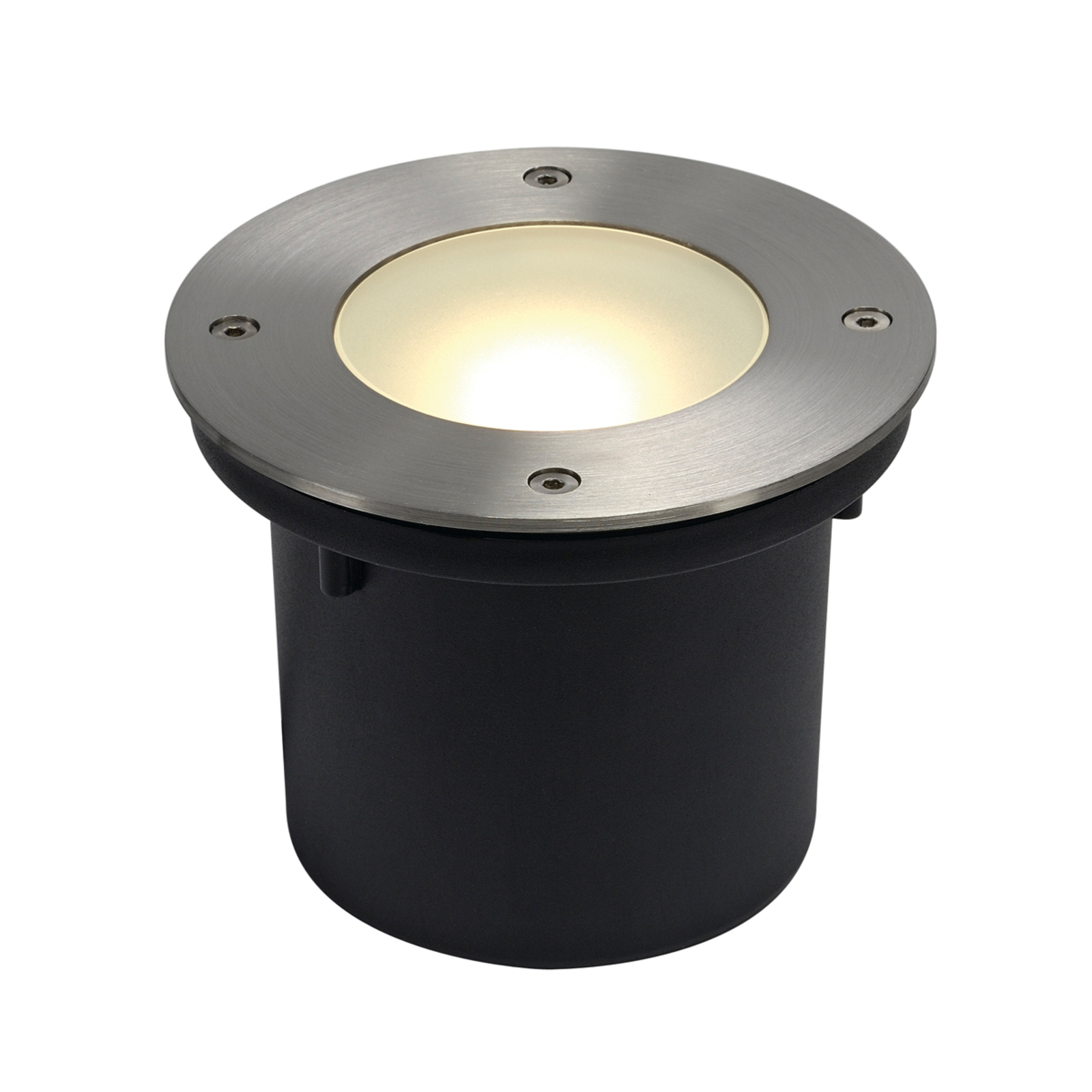SLV Wetsy Disk LED floor light, round, Stainless steel 316, 7 W, energy efficiency: A+