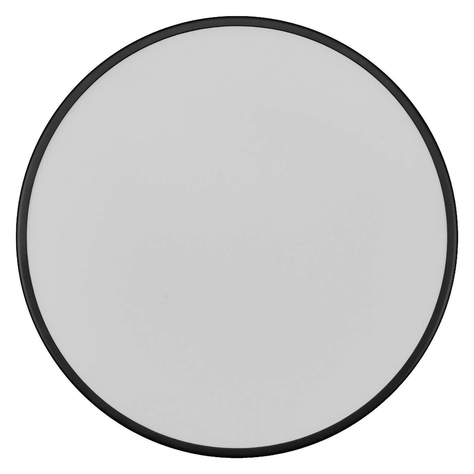 Lampa sufitowa LED OSRAM ORBIS SLIM MOIA czarna Ø 38 cm metalowa
