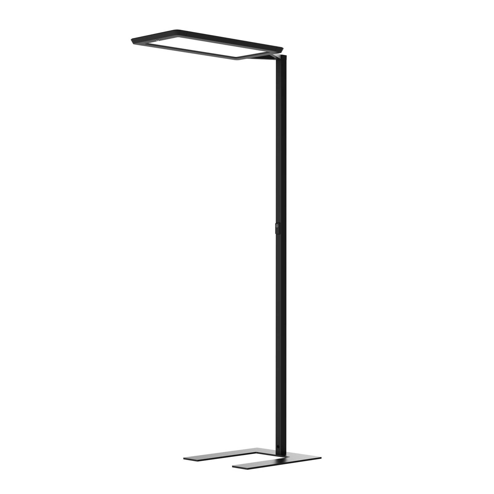 Lampadaire LED Yara.single CCT BT PIR noir