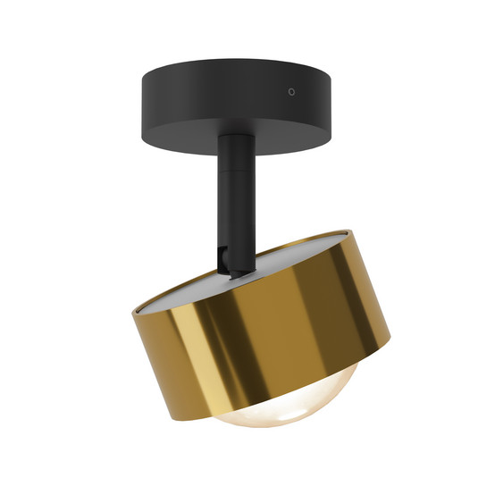 Puk! 80 Turn Up/Downlight Linse matt gold/schwarz