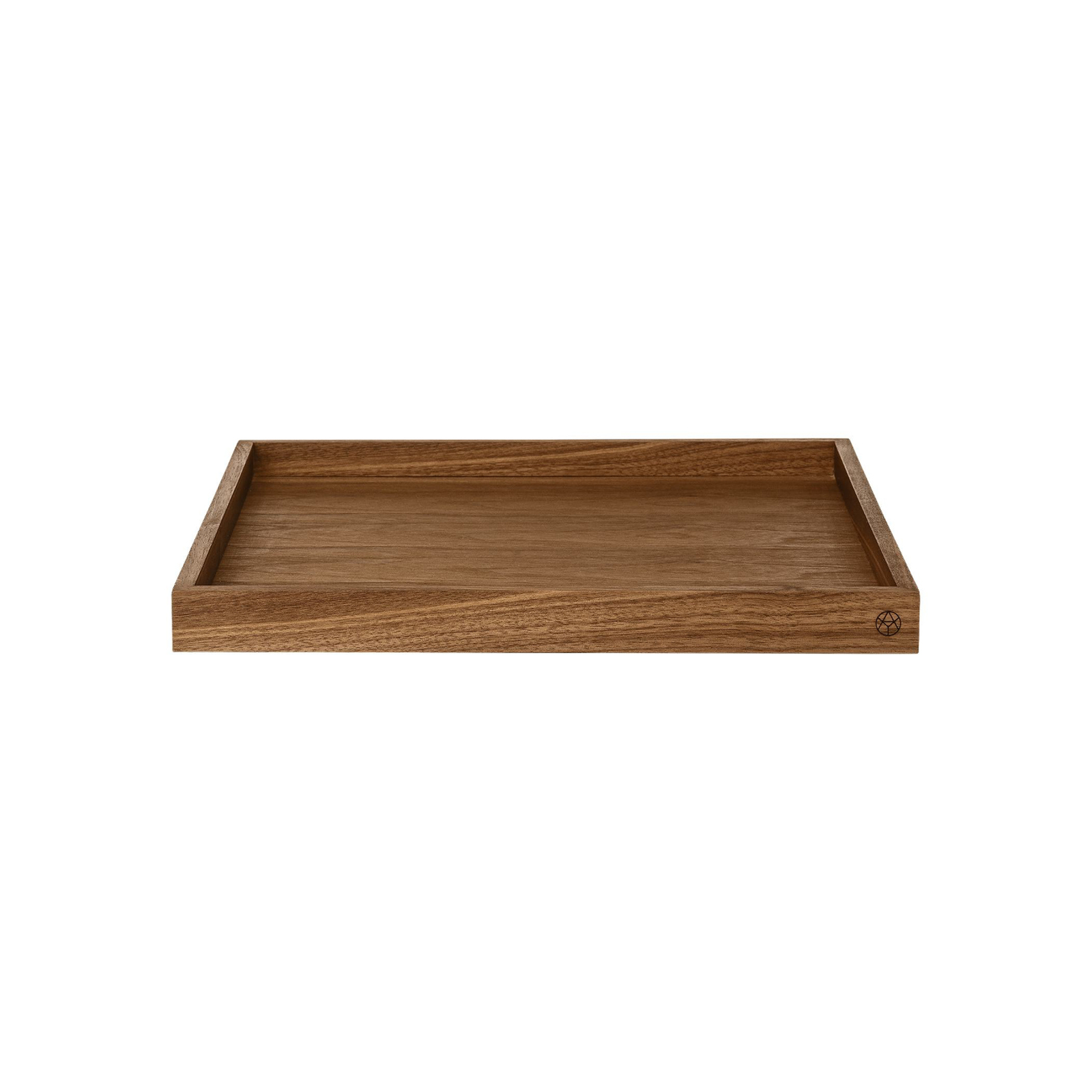 AYTM Tablett Unity, walnuss, Länge 35 cm, Breite 35 cm, Holz