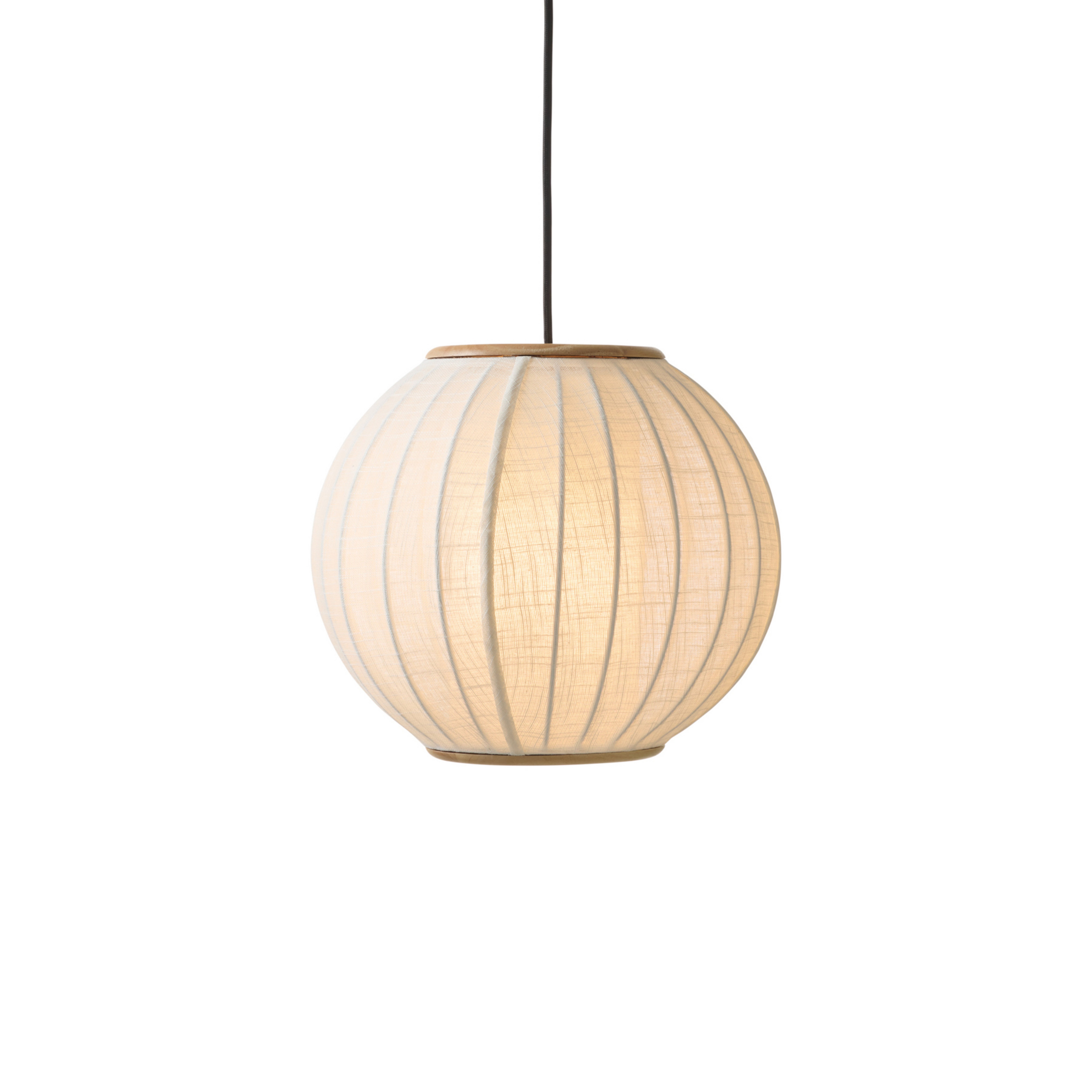 BALLOON Hängeleuchte, Ø 40 cm, creme, Textil - Halo Design