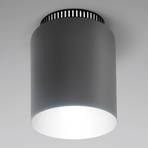 Design-kattovalaisin Aspen C17A LED harmaa