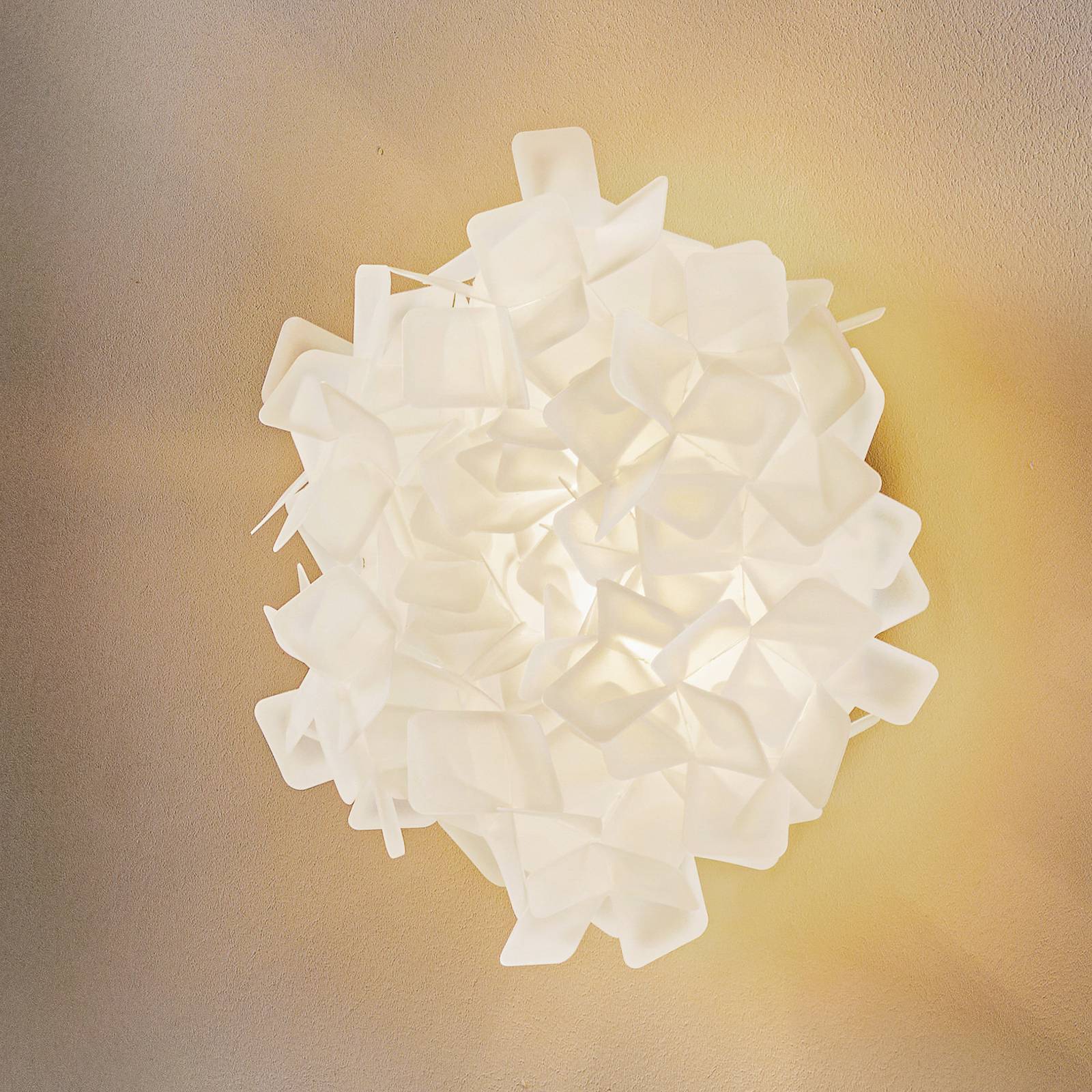 Slamp Clizia lampa sufitowa, Ø 32 cm, biała