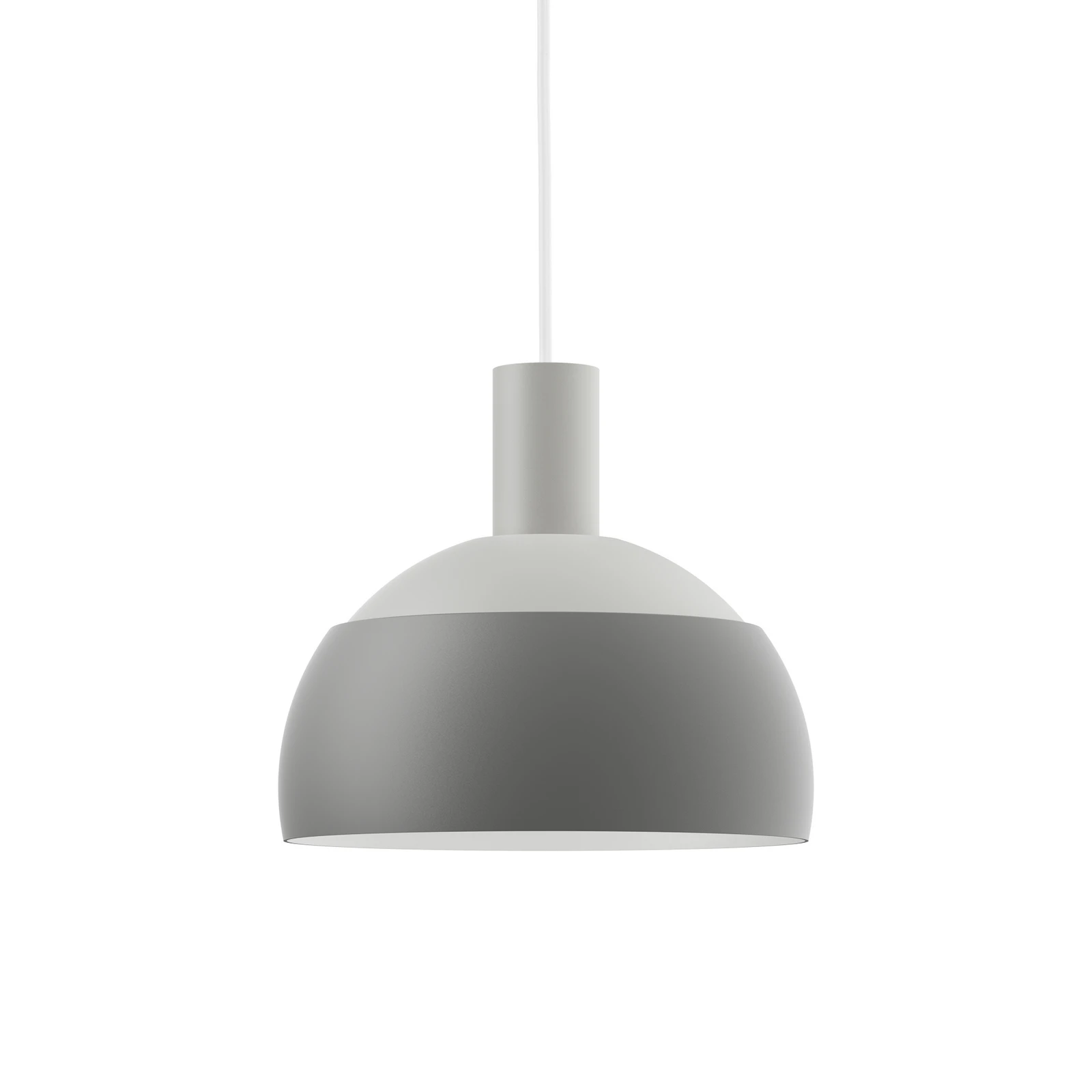 Louis Poulsen viseća svjetiljka FJ Elements, siva, Ø 25 cm, E27