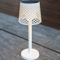 Newgarden Greta lampada LED solare, bianco