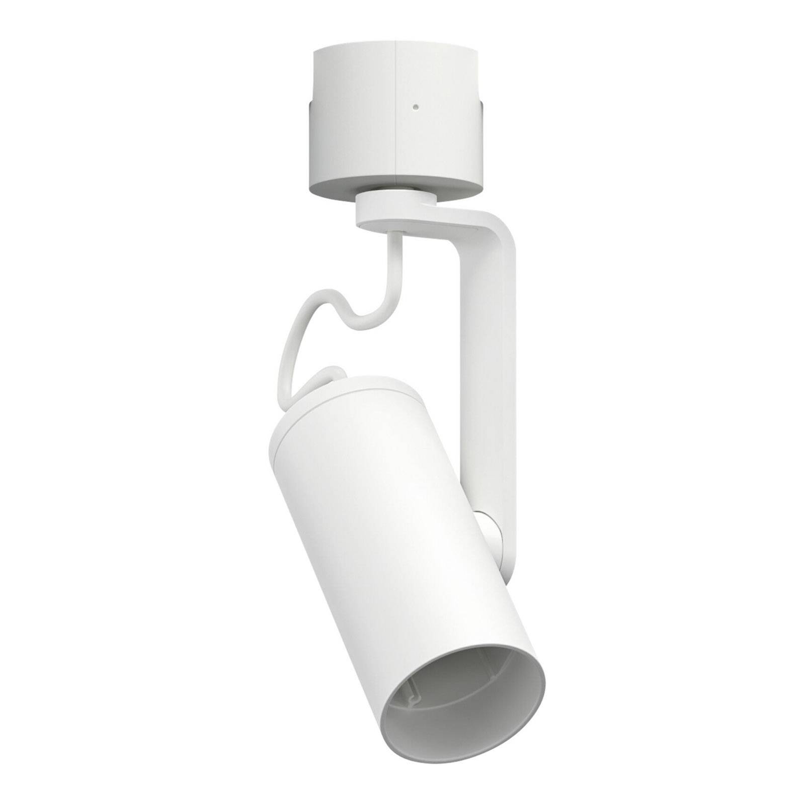 Paulmann Apol II URail spot matt white, for Hallway, metal, E27, 50 W, L: 21.5 cm, H: 14 cm