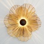 Nástěnné světlo Tremolo ve tvaru květiny