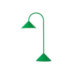 Grasp LED-batteridriven bordslampa, grön, höjd 47 cm, metall - FRANDSEN