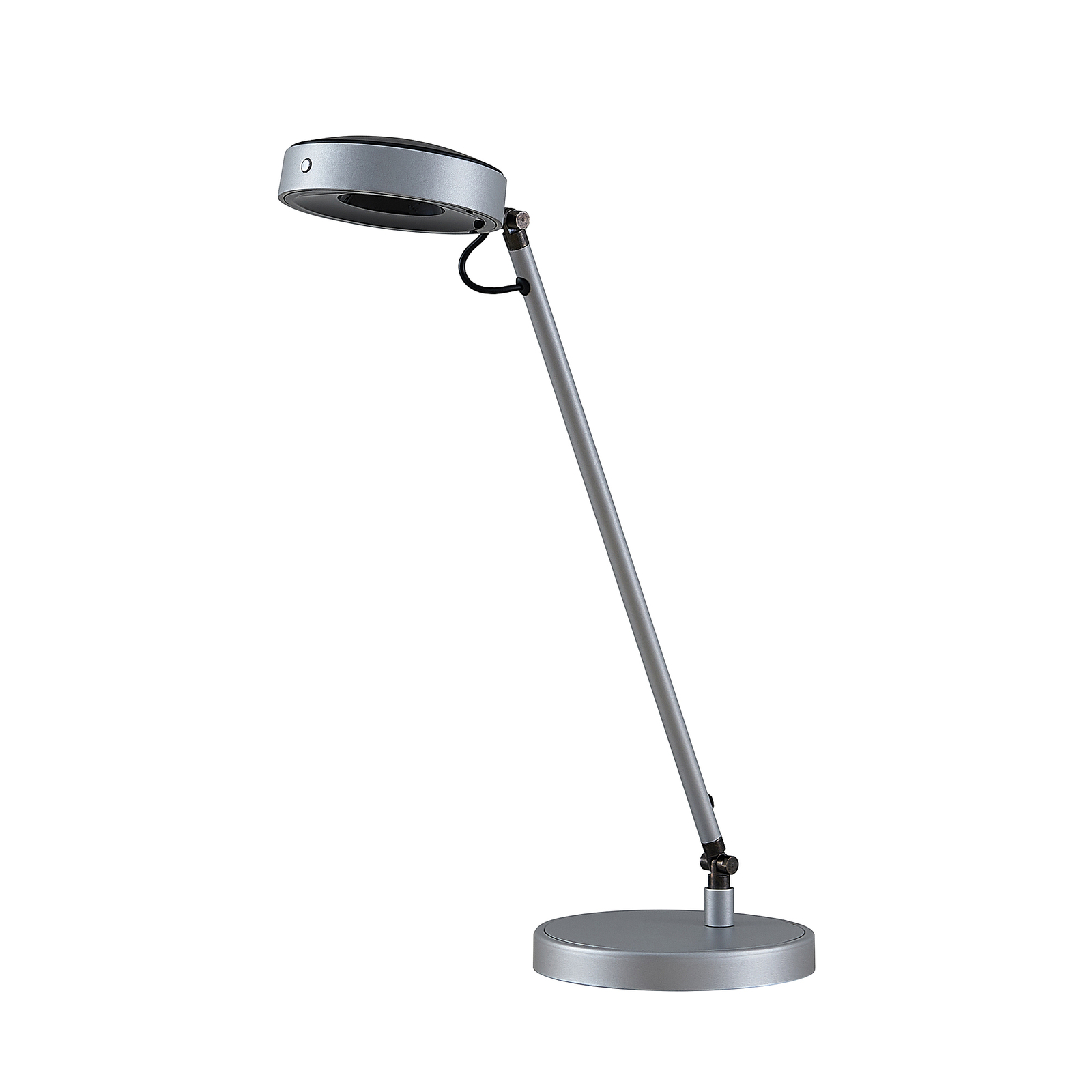 Lucande Vilana LED bureaulamp, zilver