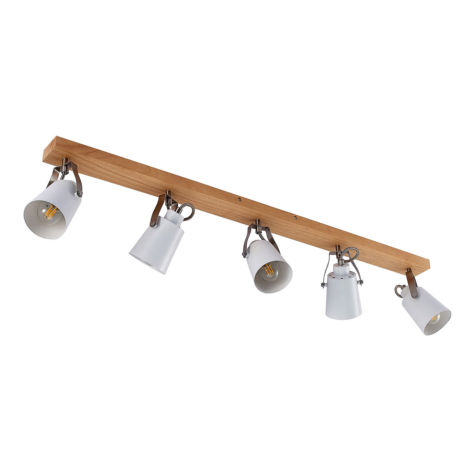 Blana 5 Taklampe White/Wood - Lindby
