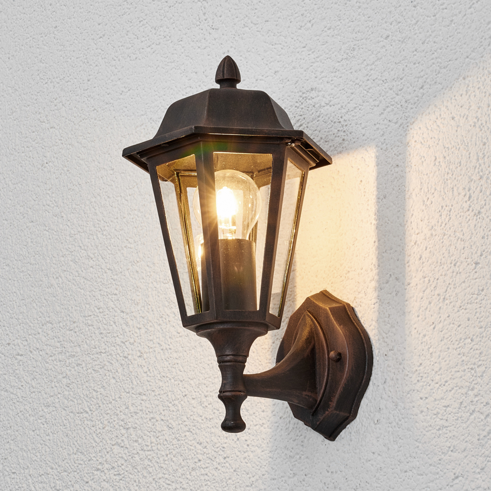 Compra Hermoso farol de pared Lamina para exteriores Lampara.es