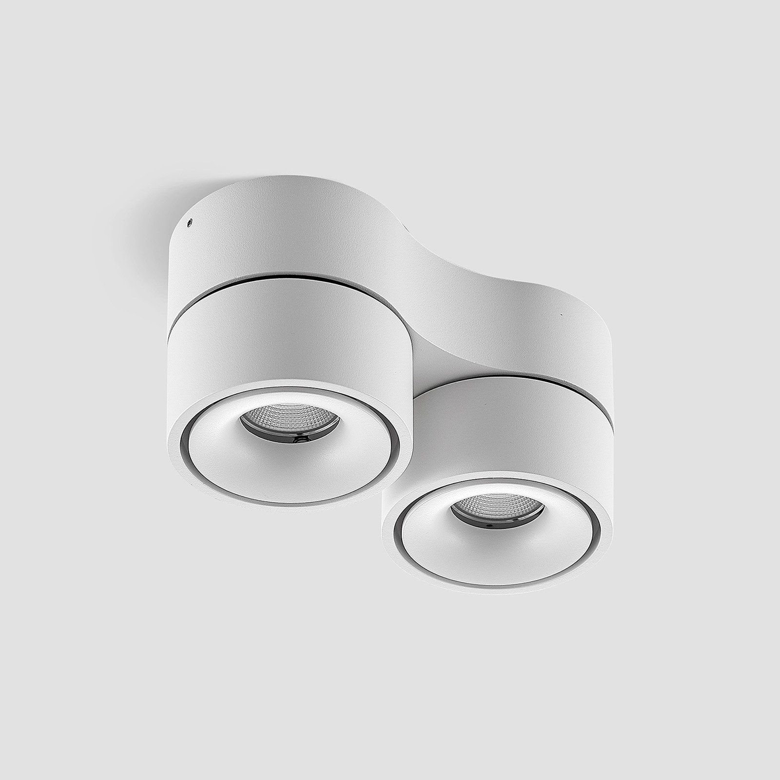 Rotari 2 Påbygningsspot 2x8,9W White - Arcchio