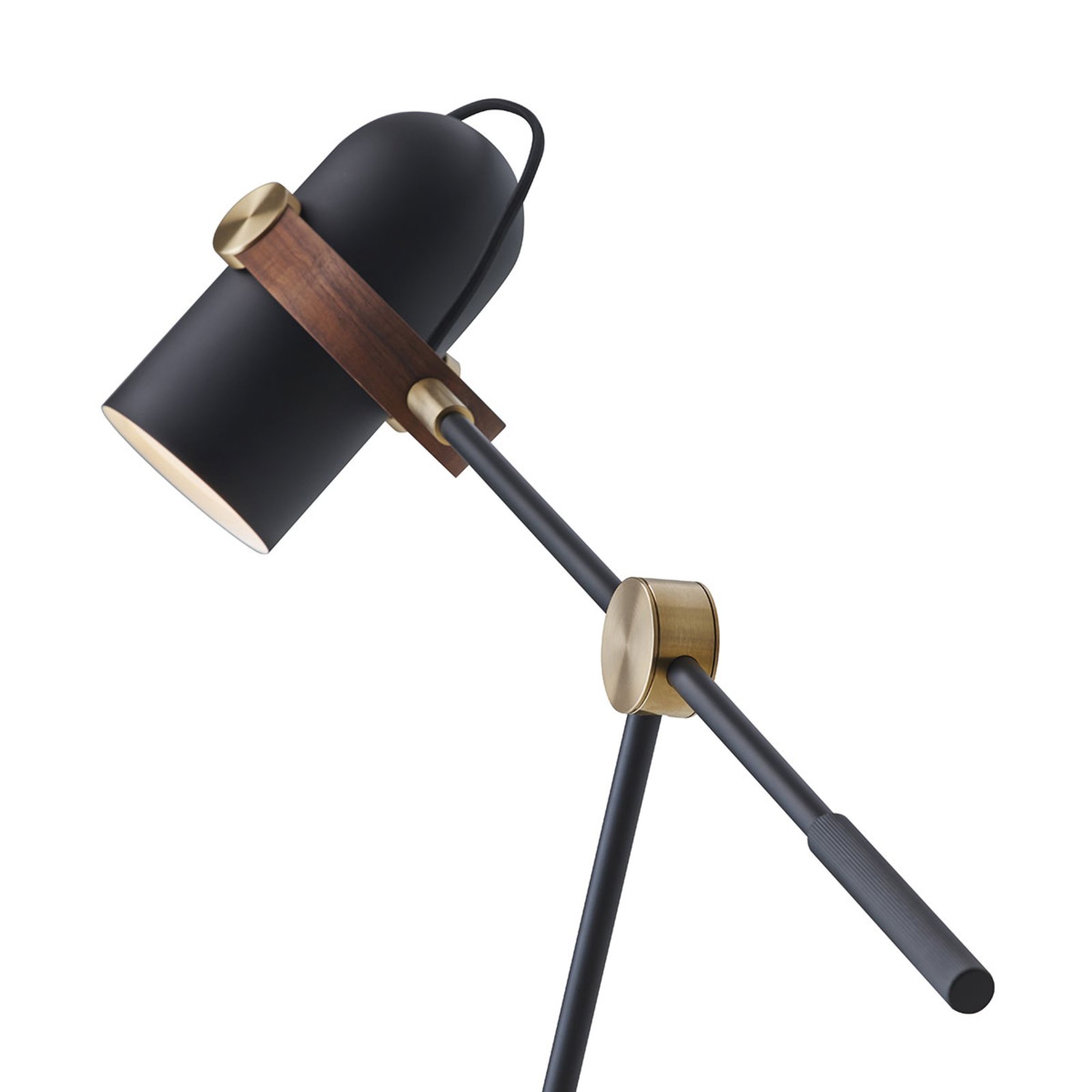 LE KLINT Carronade Low - černá stojací lampa